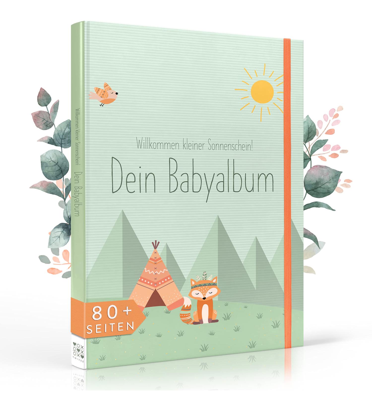 Twive My First Year Baby Album - Gender Neutral Souvenir Book for Boys & Girls - Educator-Approved Baby Diary - Buy Online on GoSupps.com