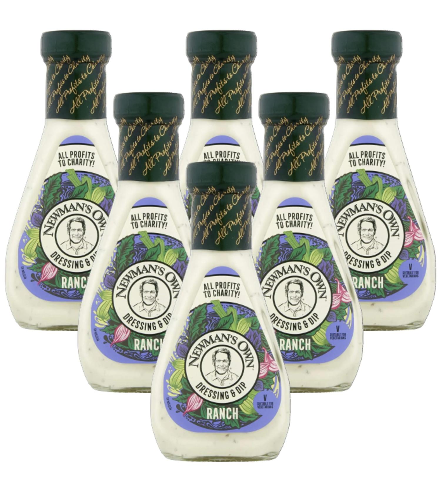 Newman's Own Ranch Dressing 250ml Pack of 6