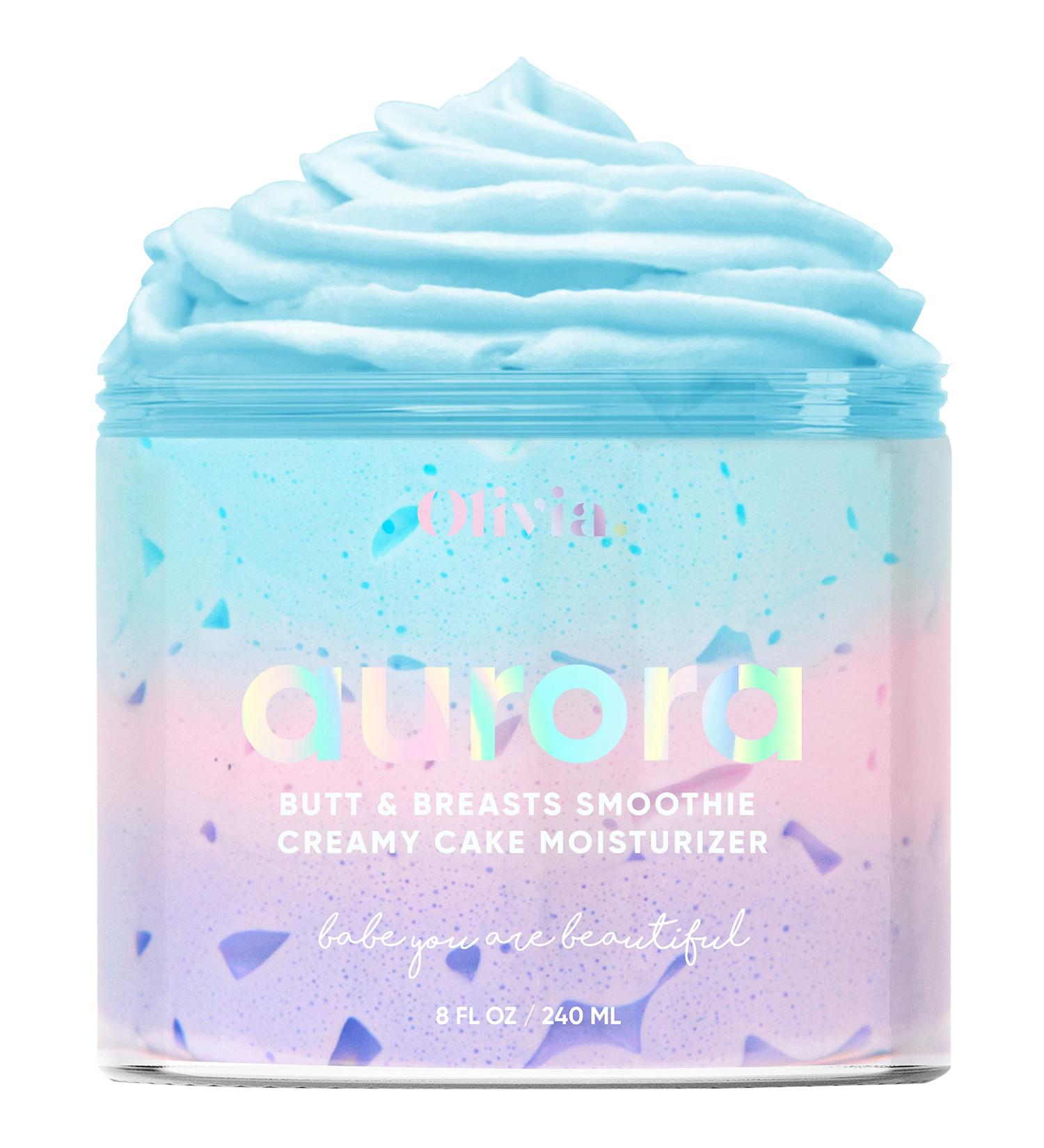 Olivia Aurora Buttocks & Breasts Body Butter - Moisturizing Cream for Dry Skin - Cellulite & Booty Cream 8 Oz - Buy Online on GoSupps.com