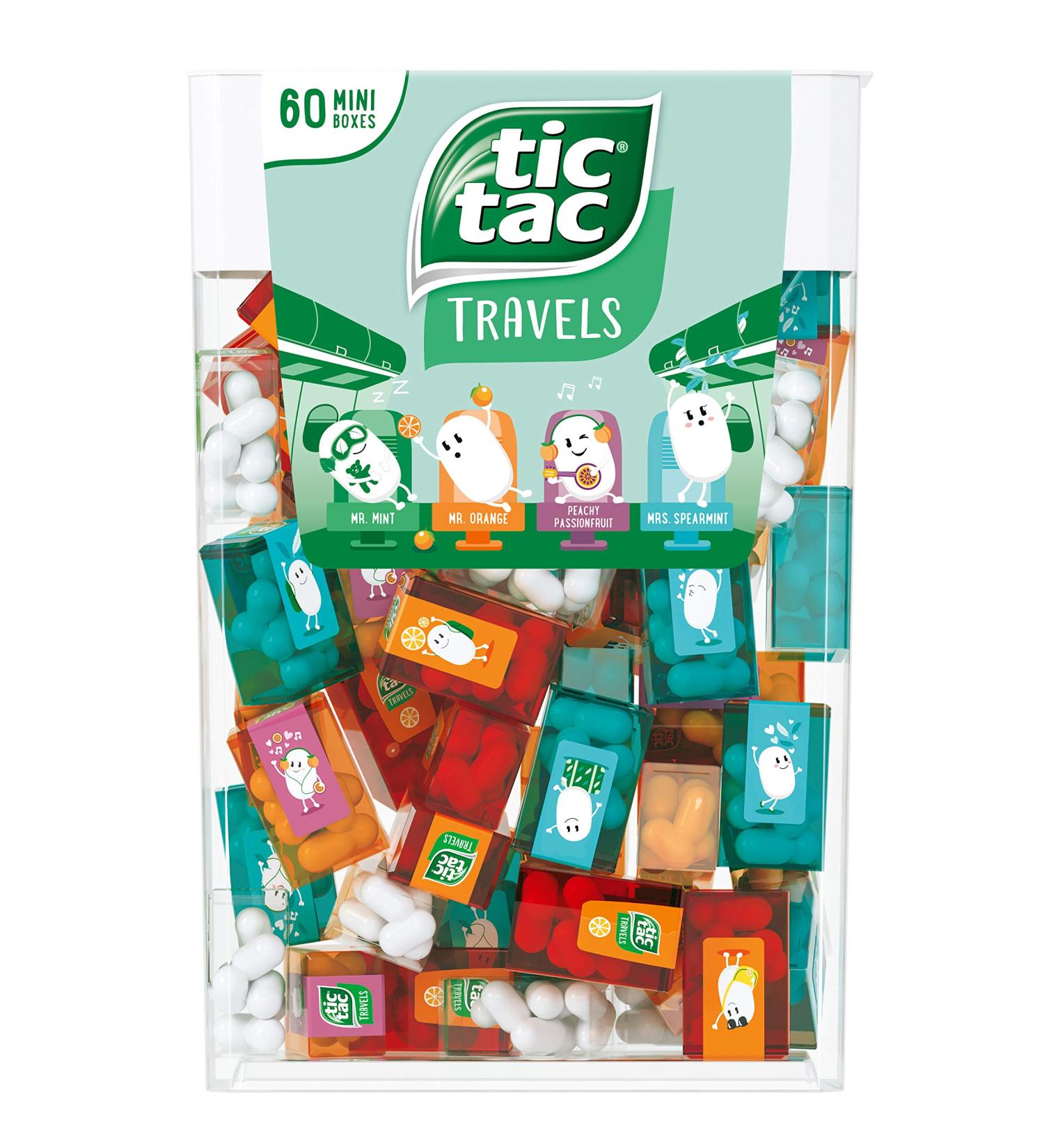 TIC TAC Box - 60 Mini Boxes, 3.9g Each - Artificially Flavoured Mints - Buy Online on GoSupps.com