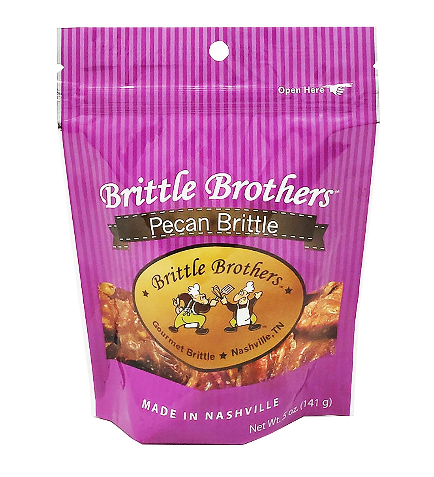 Pecan Brittle - 5 oz. Bag - Voted #1 in America - Nutty Delight for Corporate Gifts, Men, Women - Perfect Snack for any Occasion! - Buy Online on GoSupps.com