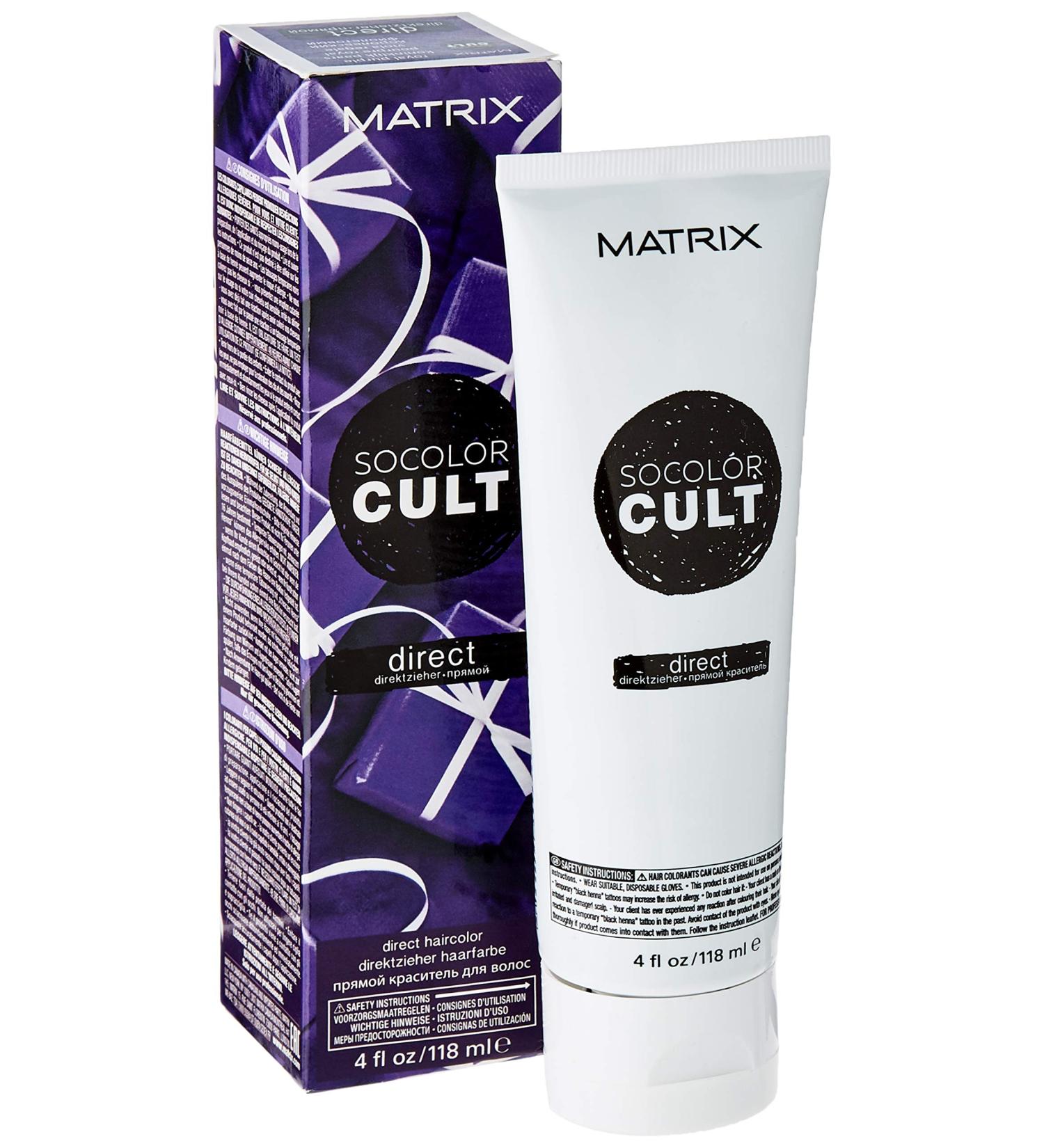 Matrix Socolor Cult Semi Royal Purple 118ml - Vibrant Hair Color for Bold Looks (Pack of 1) - Buy Online on GoSupps.com