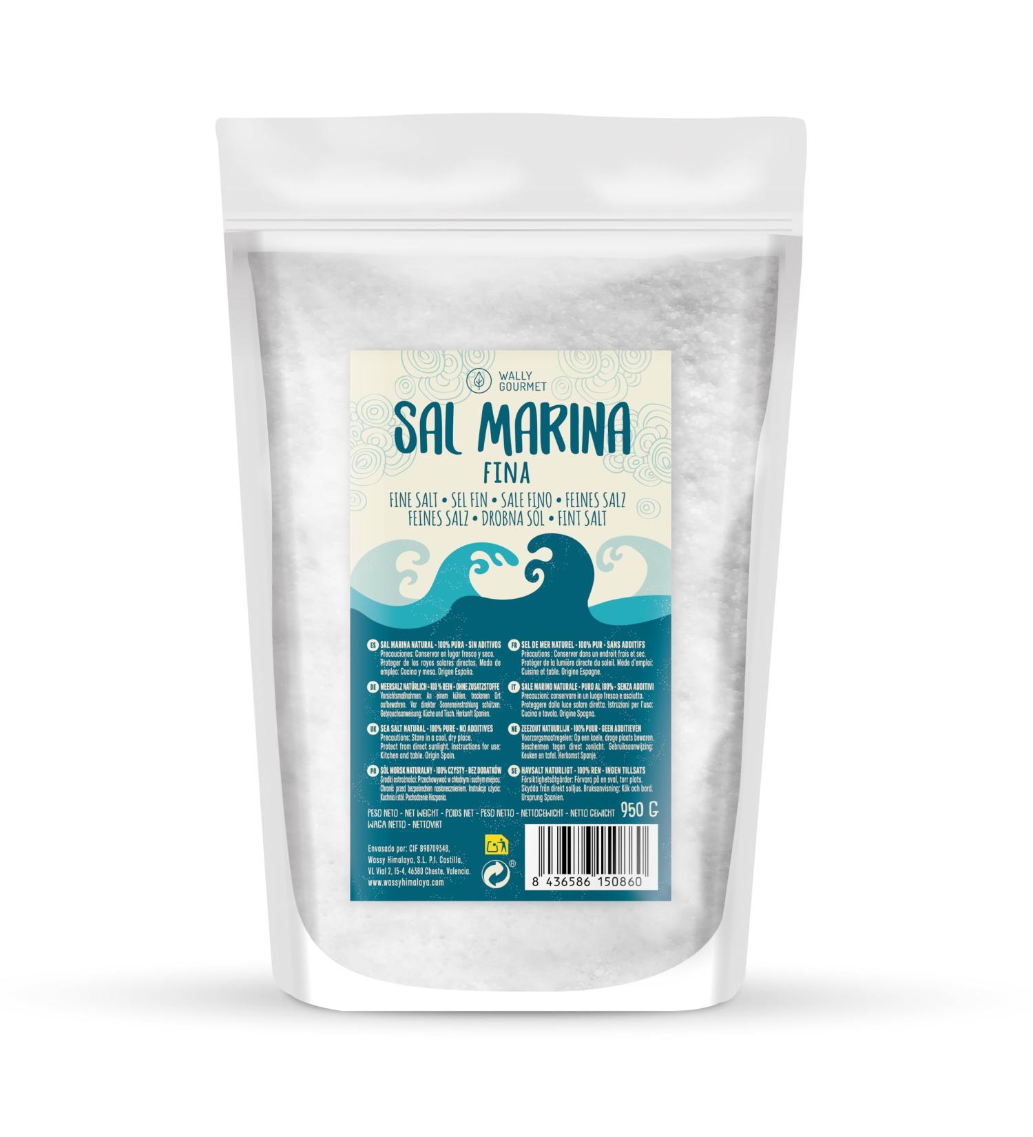 100% Natural Unrefined Sea Salt Mineral Sea Salt Eco-Friendly High Purity Perfect for Cooking Q Sea Salt - Buy Online on GoSupps.com