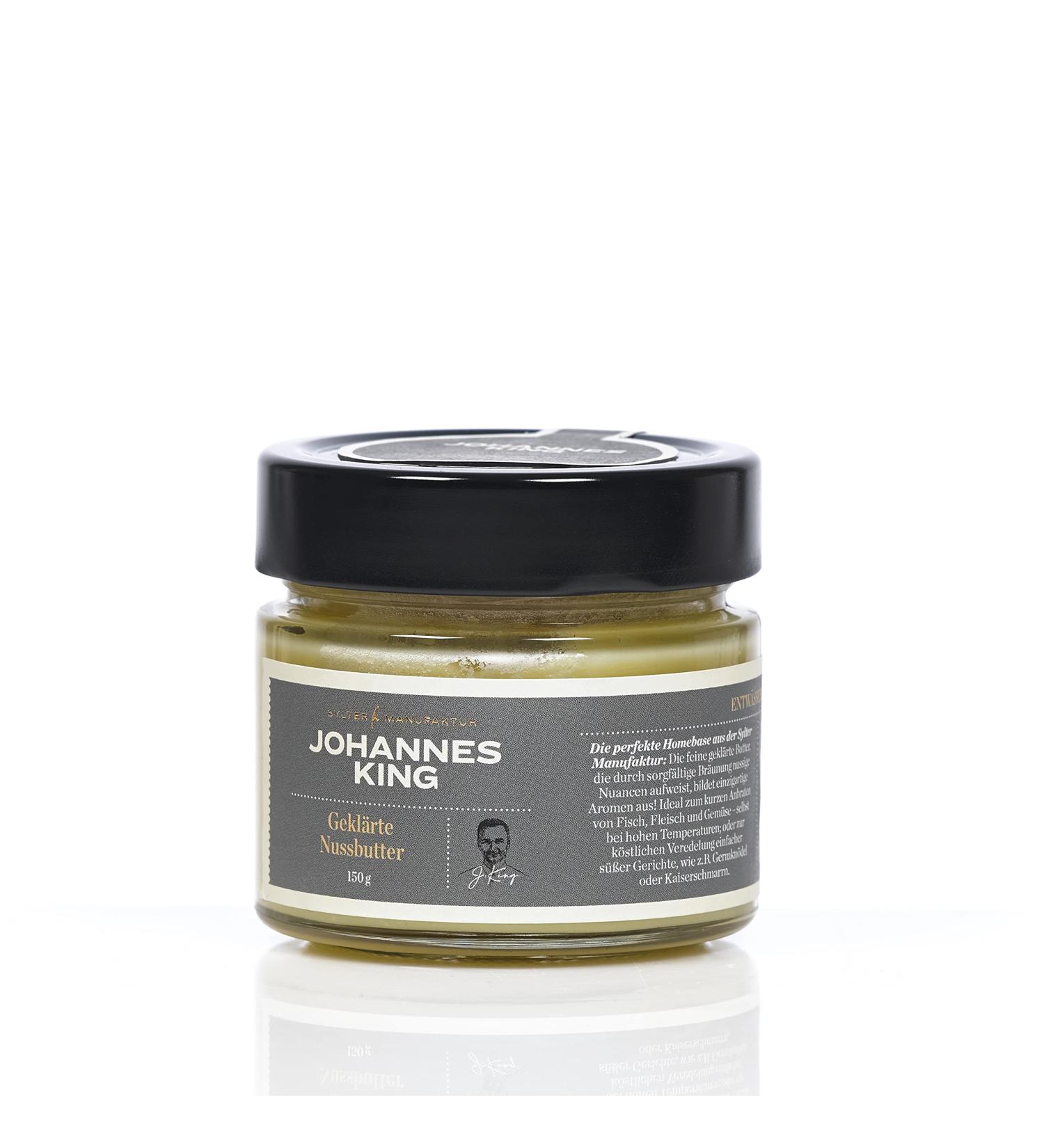 Kings Clarified Nut Butter by Sylter Manufaktur - Premium Butter for Frying Cooking & Baking - International Shipping - Buy Online on GoSupps.com