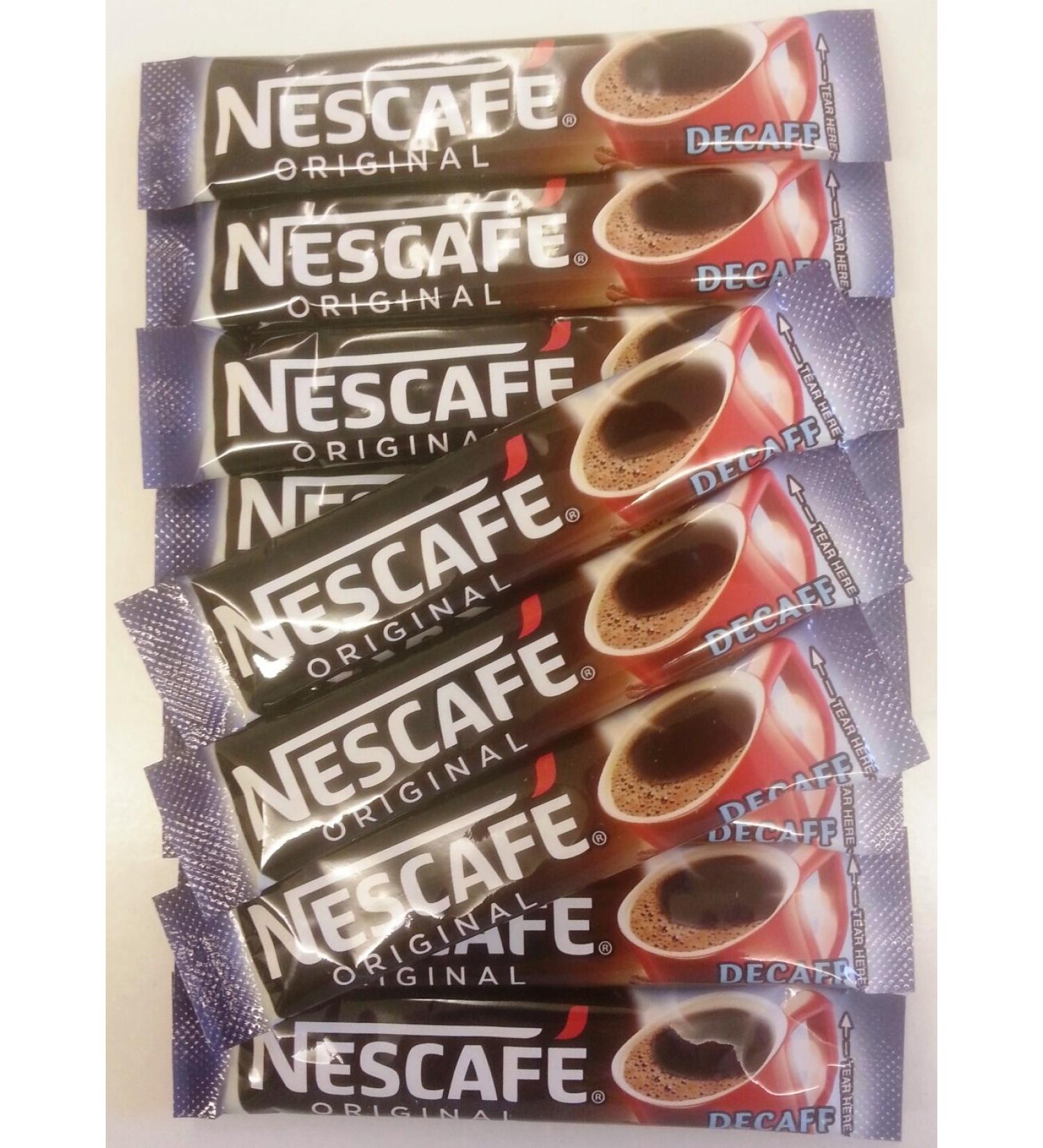 25 x Nescafe Original Decaff - Individual One Cup Sachets Medium Roast