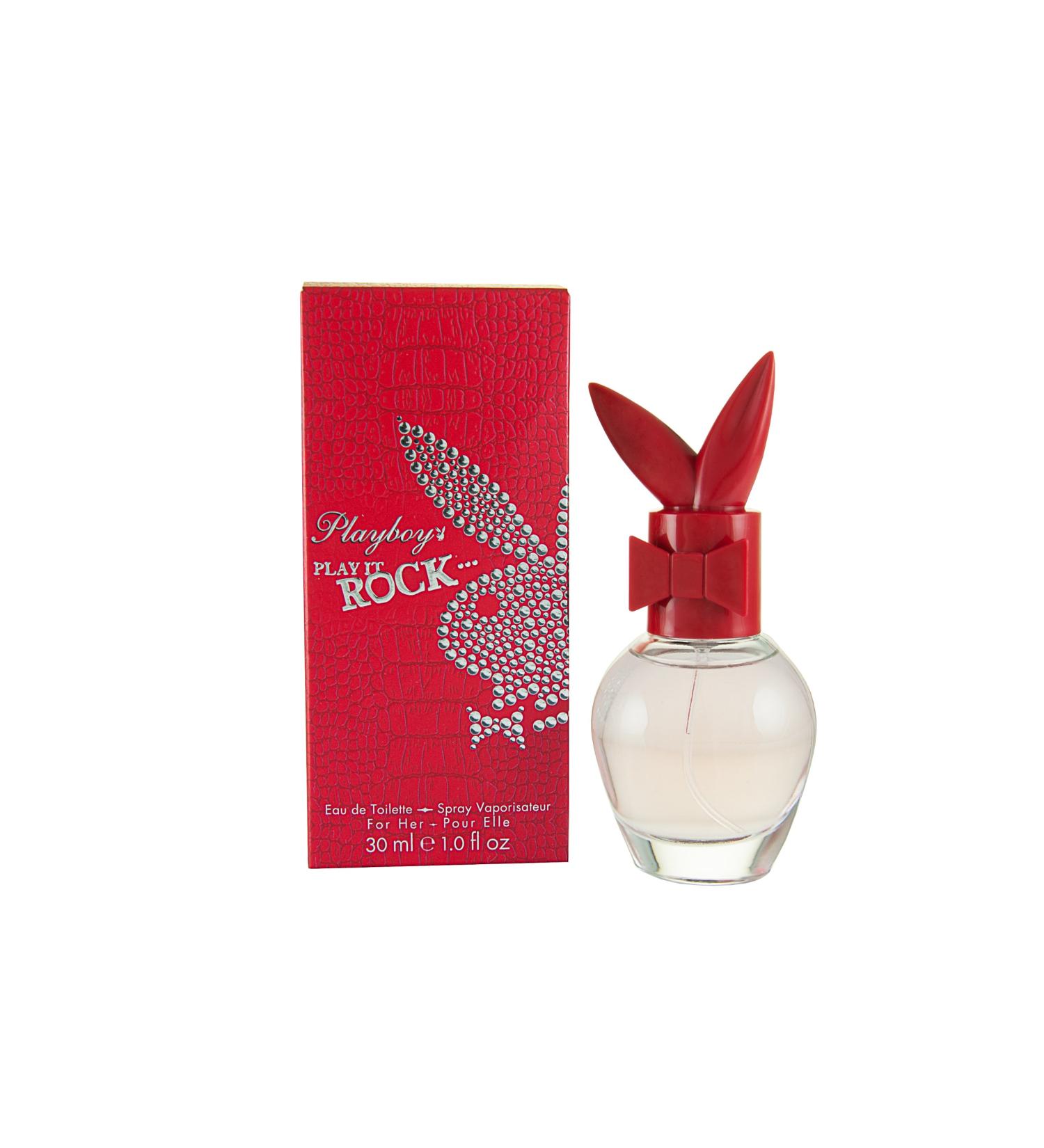 Playboy Play It Rock Edt Spray 1.0oz For Women Floral Orange Vanilla 1 Fl Oz (Pack of 1) - Buy Online on GoSupps.com
