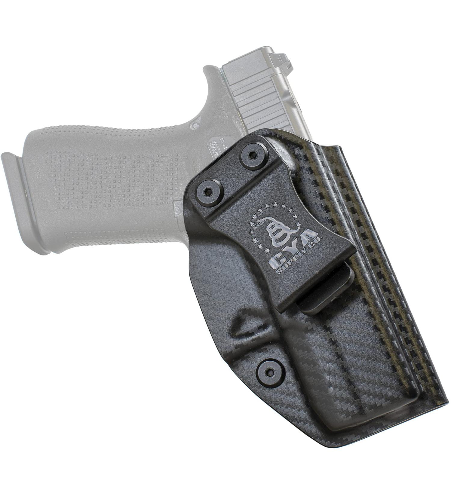 CYA Supply Co. Base IWB Concealed Carry Holster - Veteran Made in USA | Fits Glock 43/43X/43X MOS - Buy Online on GoSupps.com