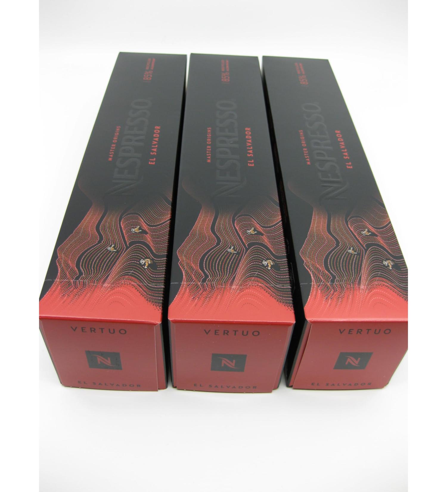 NESPRESSO Vertuo El Salvador Master Origin - 3 bars 30 capsules - Buy Online on GoSupps.com