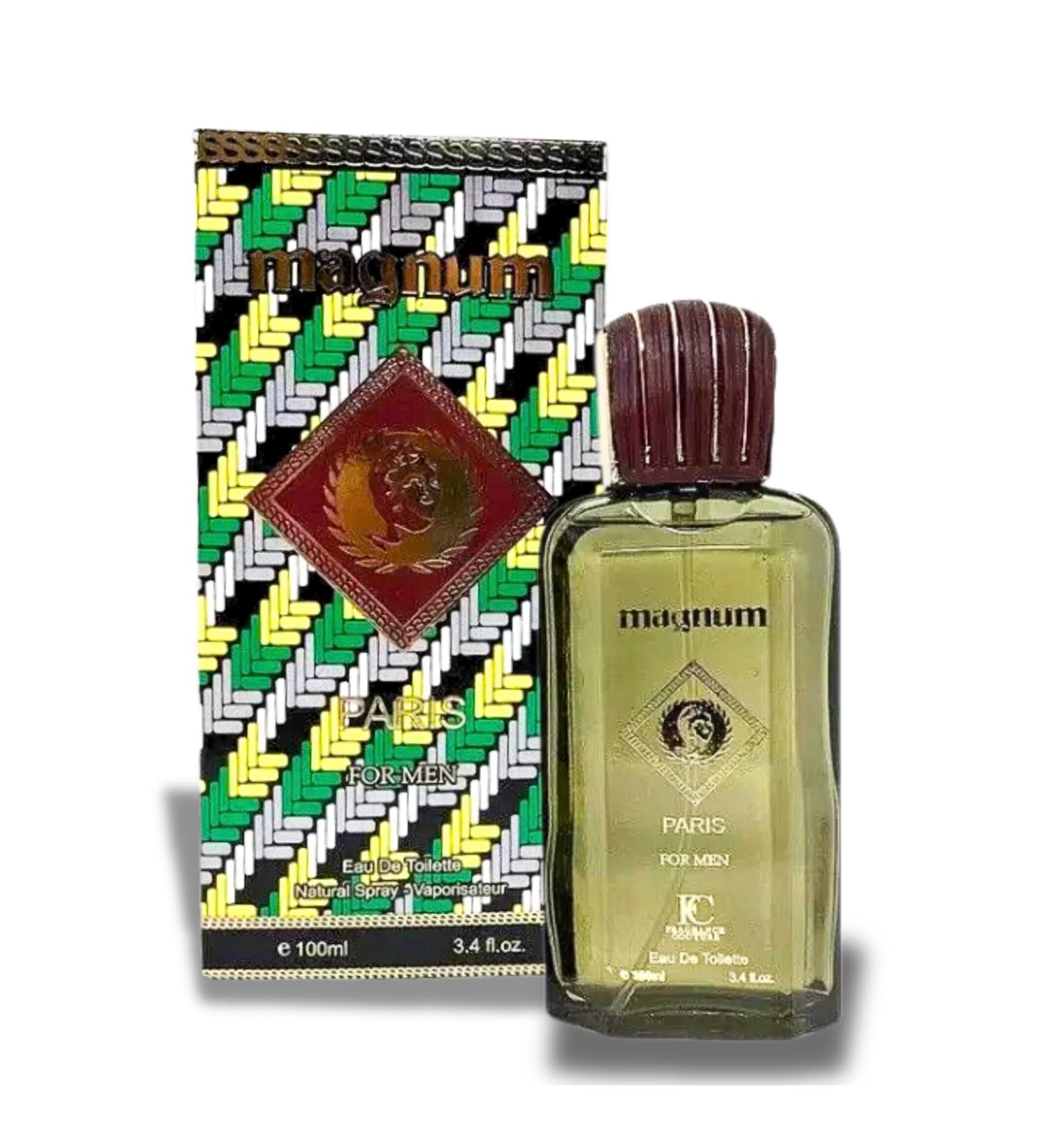 POUR HOMME MAGNUM EAU DE PARFUM 3.4 FL. Oz. Floral Woody Musk fragrance for Men. - Buy Online on GoSupps.com
