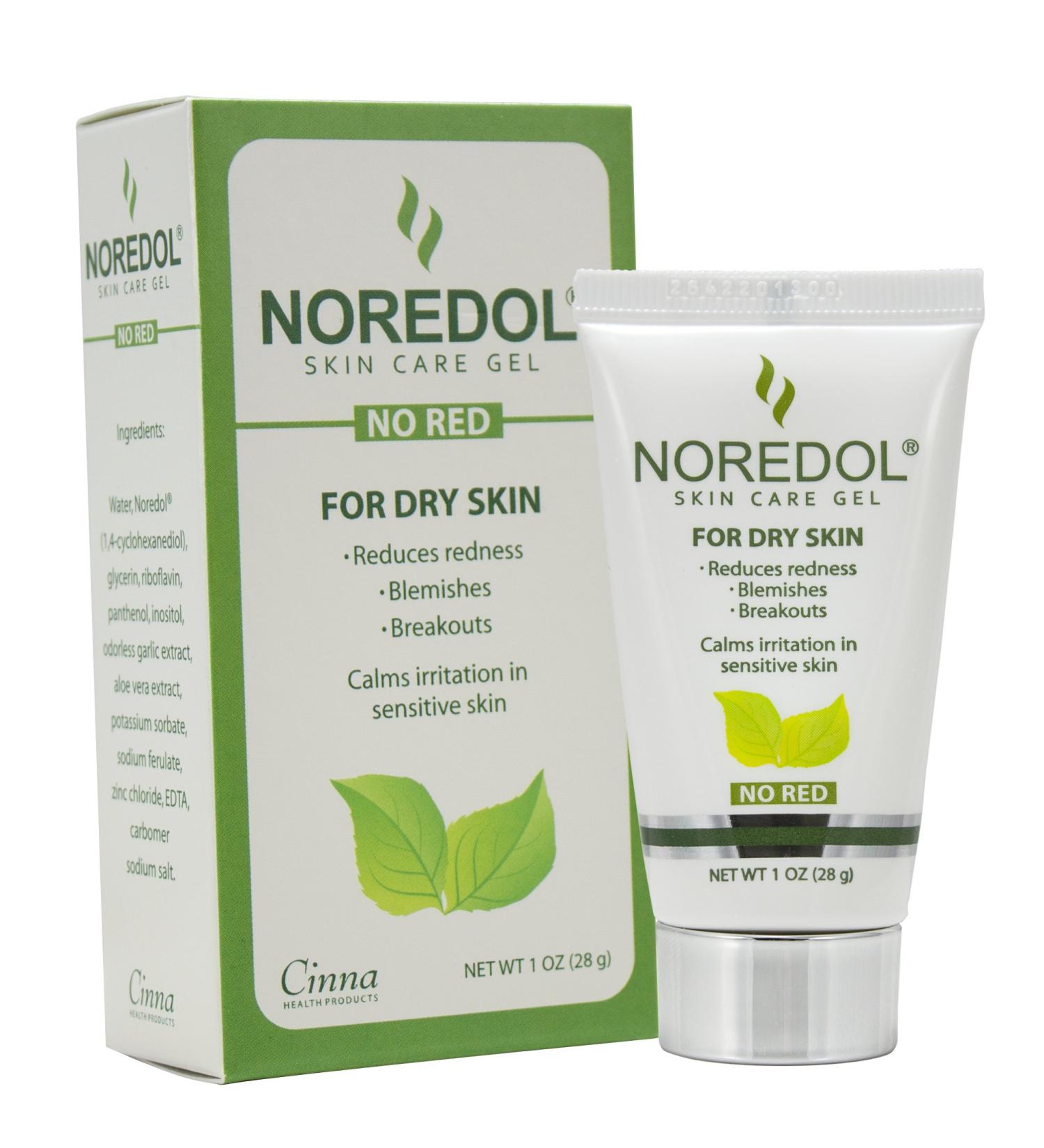 Noredol Redness Relief Skin Care Gel 1oz - Soothe and Calm Irritated Skin - Buy Online on GoSupps.com