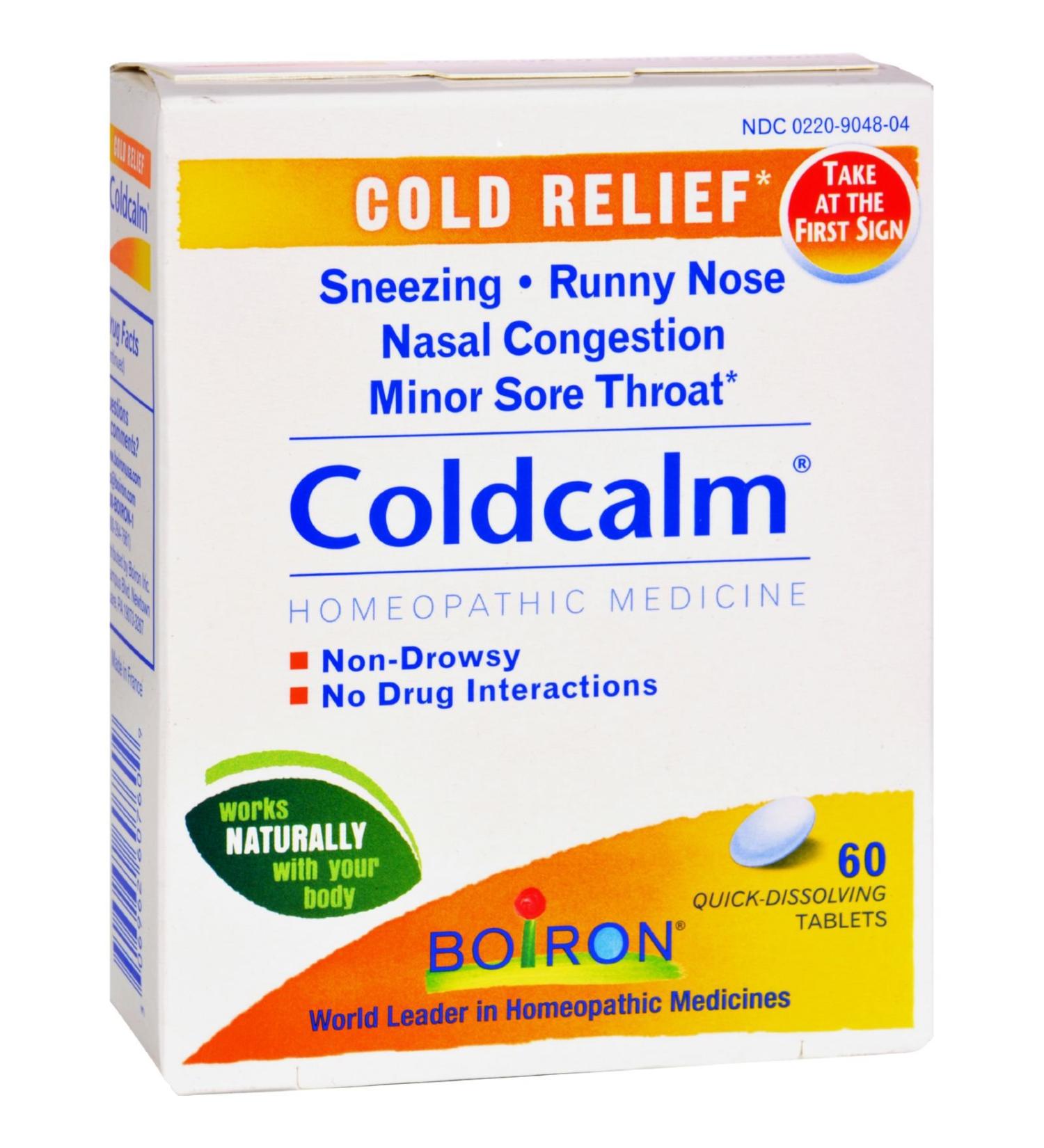 ColdCalm by Boiron - 60 Tablets
