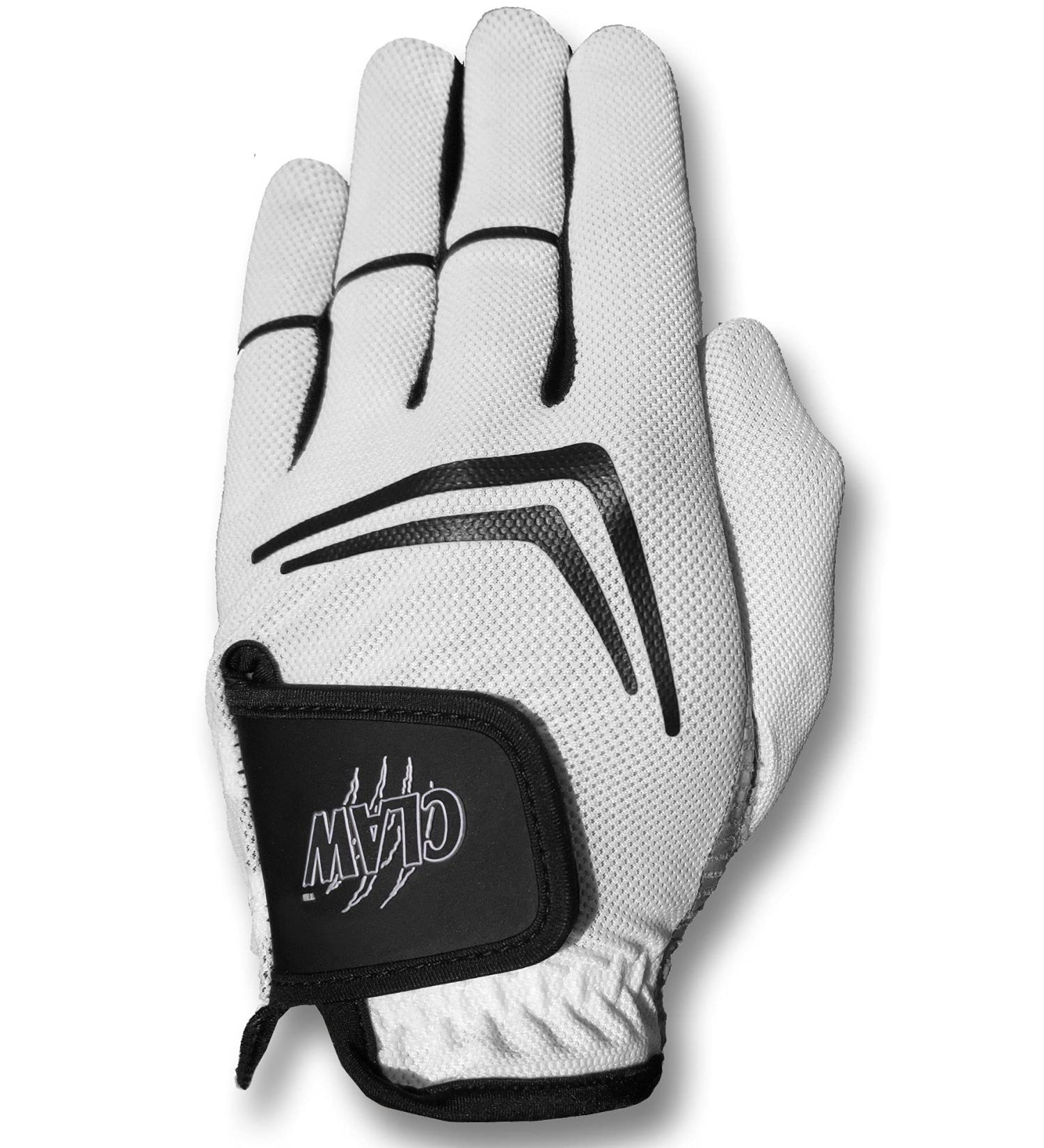 CaddyDaddy Claw Golf Glove for Men - White, Breathable & Long Lasting - Size Large Left - Buy Online on GoSupps.com