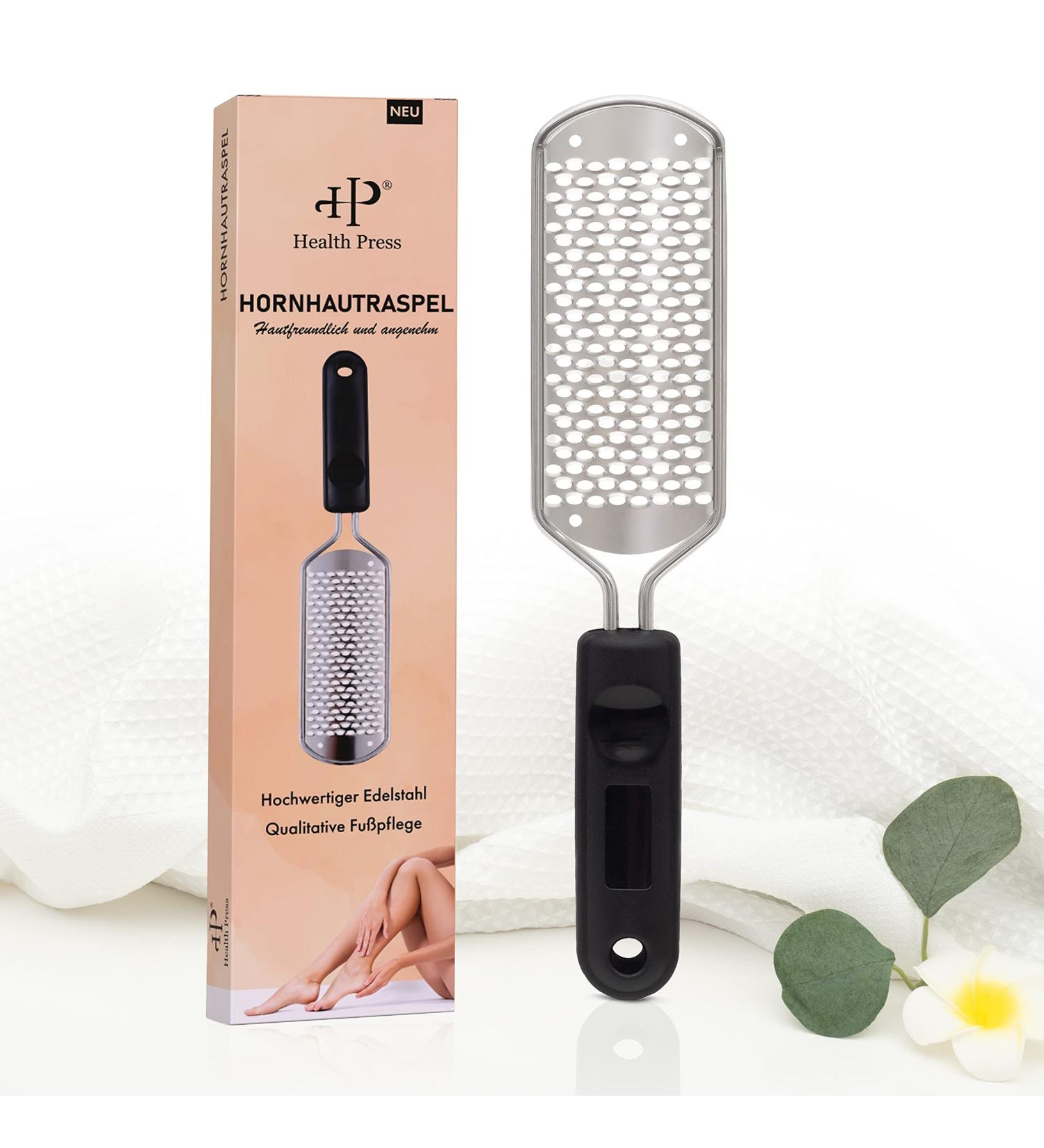 Stainless Steel Horn Skin Remover - Cornhaut Trassel Foot Care Tool - Effective Cornea Removal Device (1 Pack Black) - Buy Online on GoSupps.com