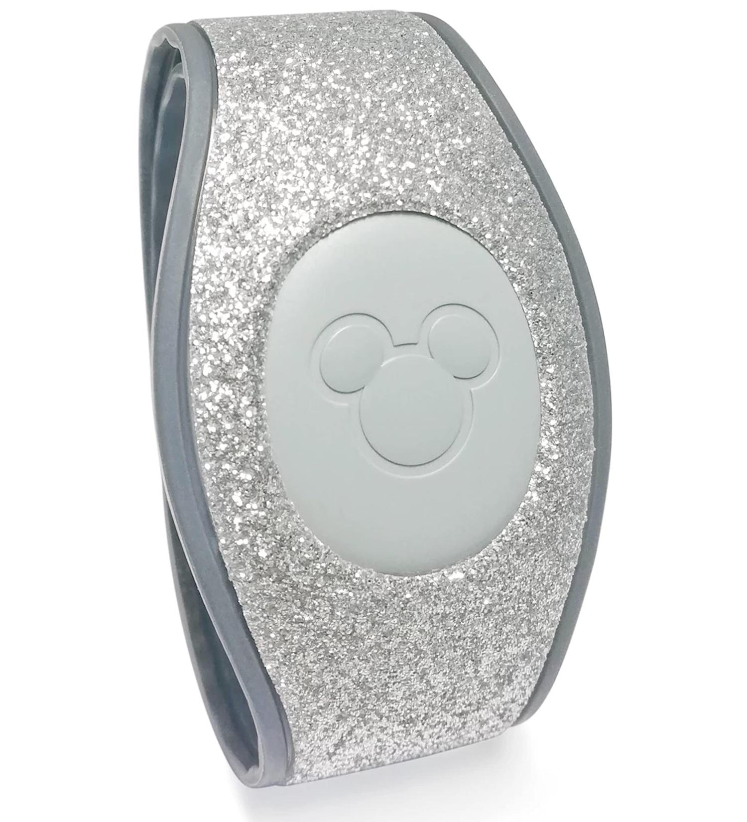 Disney Parks Exclusive - MagicBand 2.0 Link It Later - Sparkly - Silver