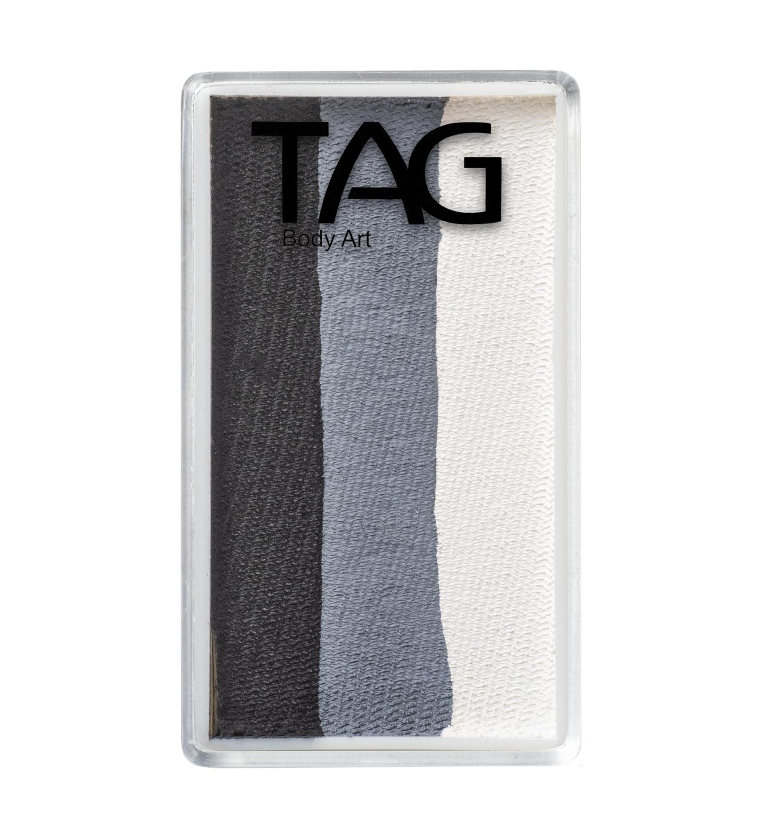 TAG Face and Body Paint - 1 Stroke Split Cake 30g - Magpie | Vibrant Colors for Pro Artistry & Kids Fun - Buy Online on GoSupps.com