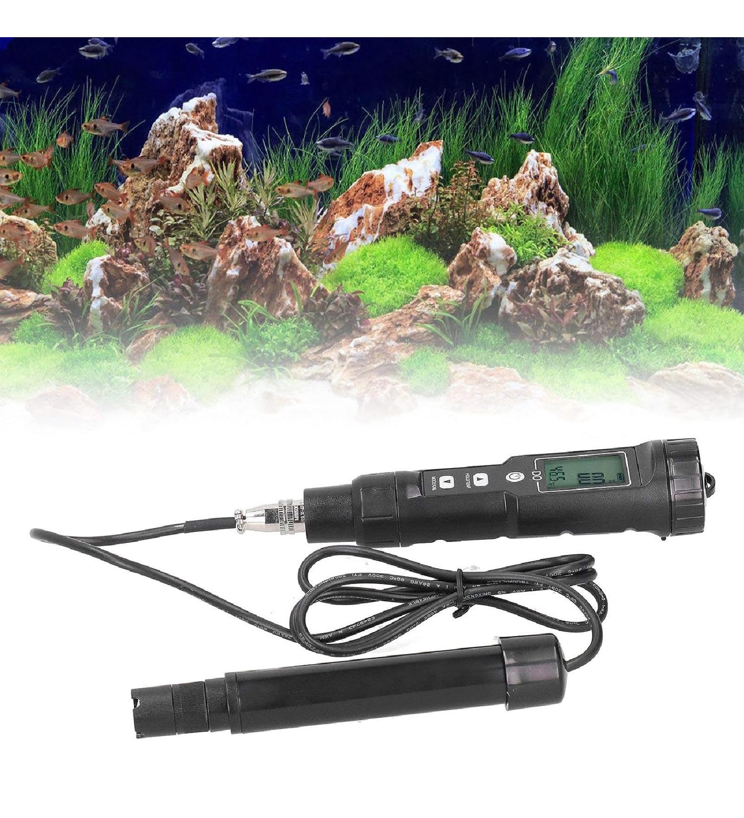 Professional Digital Pen Test for Dissolved Oxygen | 0.0 40.0 mg/l Detector with Backlight for Aquariums & Aquaculture - International Shipping Available - Buy Online on GoSupps.com