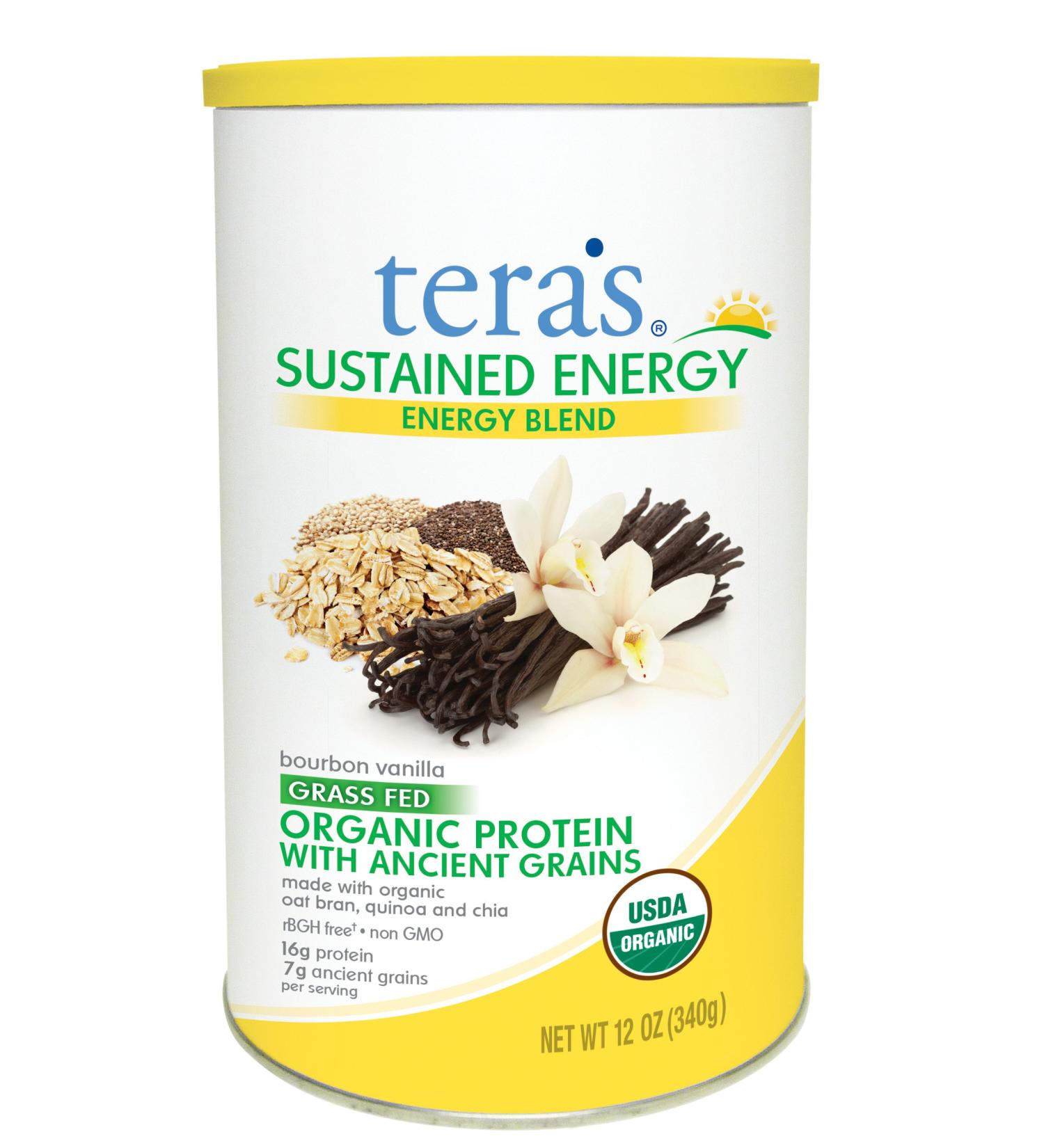 tera's: Low-Carb Sustained Energy Protein Bourbon Vanilla 12 ounce
