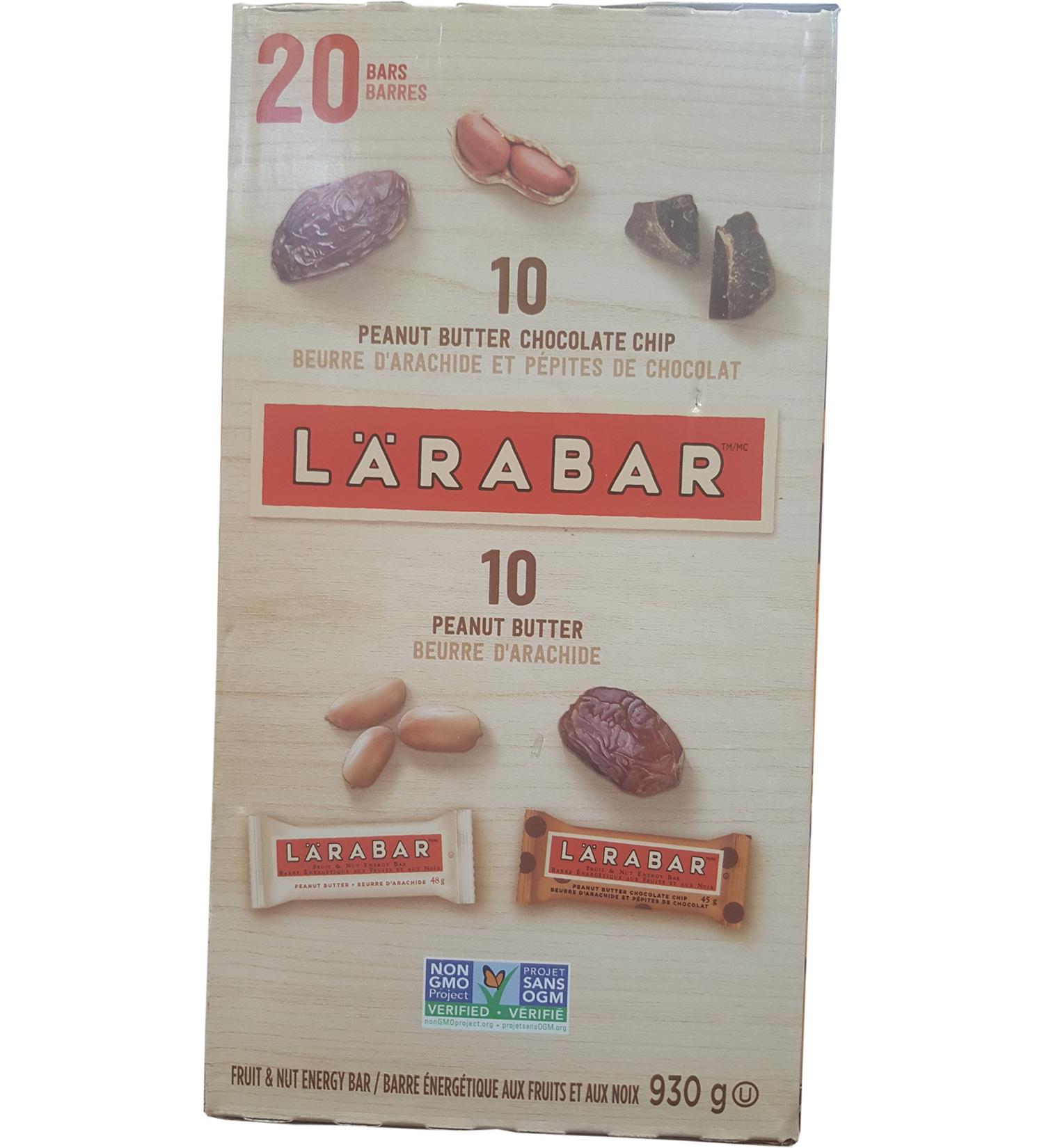 Larabar Variety Pack 20 X 45 Grams Net Wt 930 Grams