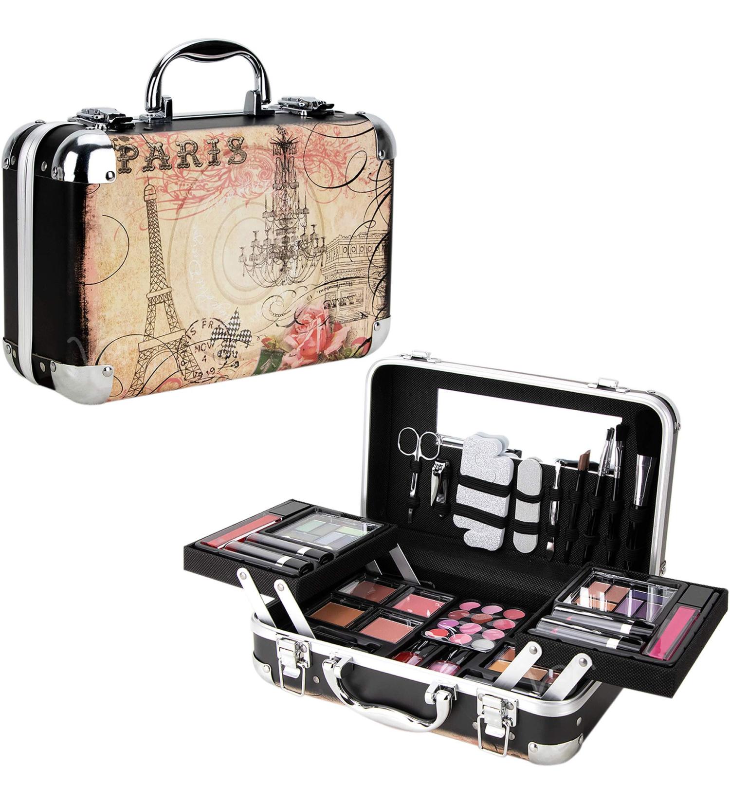 All-In-One Makeup Set for Adults & Girls | Complete Beginner Makeup Kit with Eyeshadow Blush Lip Gloss & More | International Shipping Available - Buy Online on GoSupps.com