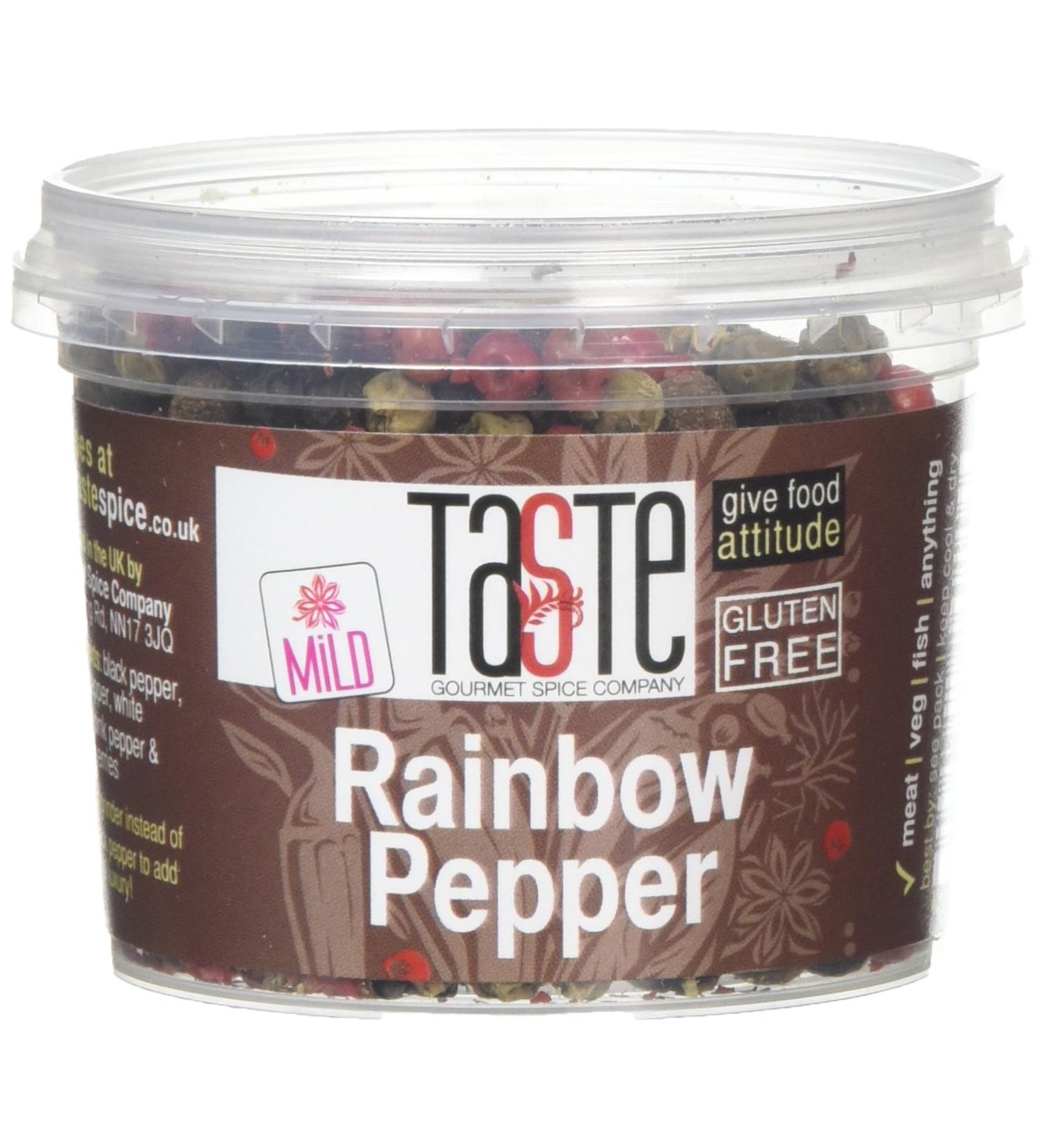 Rainbow Peppercorns 40g - Gourmet Spice Company | Exquisite Blend of Colorful Peppercorns - Buy Online on GoSupps.com