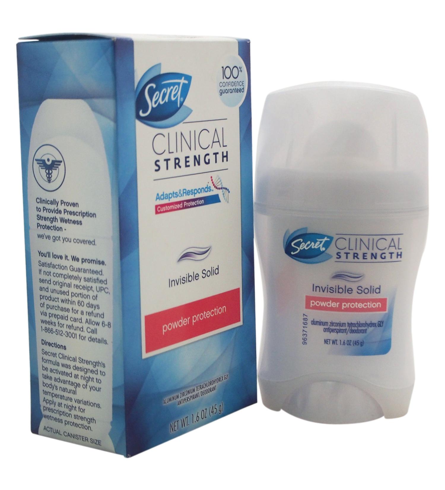 Secret Powder Protection 1.6 oz - Antiperspirant for Long-Lasting Freshness | International Shipping Available - Buy Online on GoSupps.com