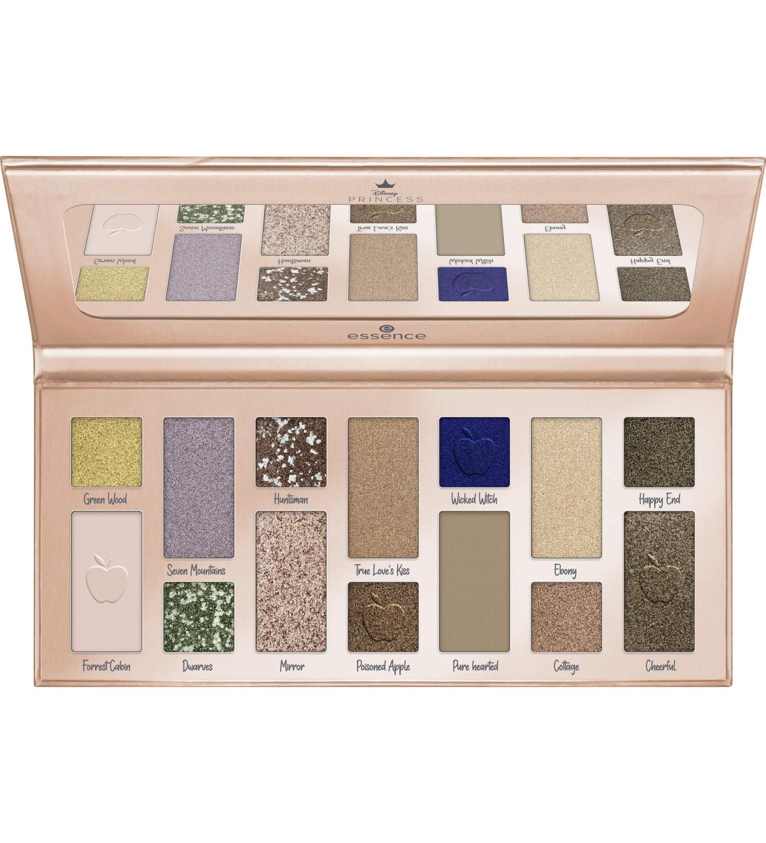 Essence Disney Princess Snow White Eyeshadow Palette - 14 Color Multi-Colored Makeup (No. 02 My Prince Will Come) | International Shipping Available - Buy Online on GoSupps.com