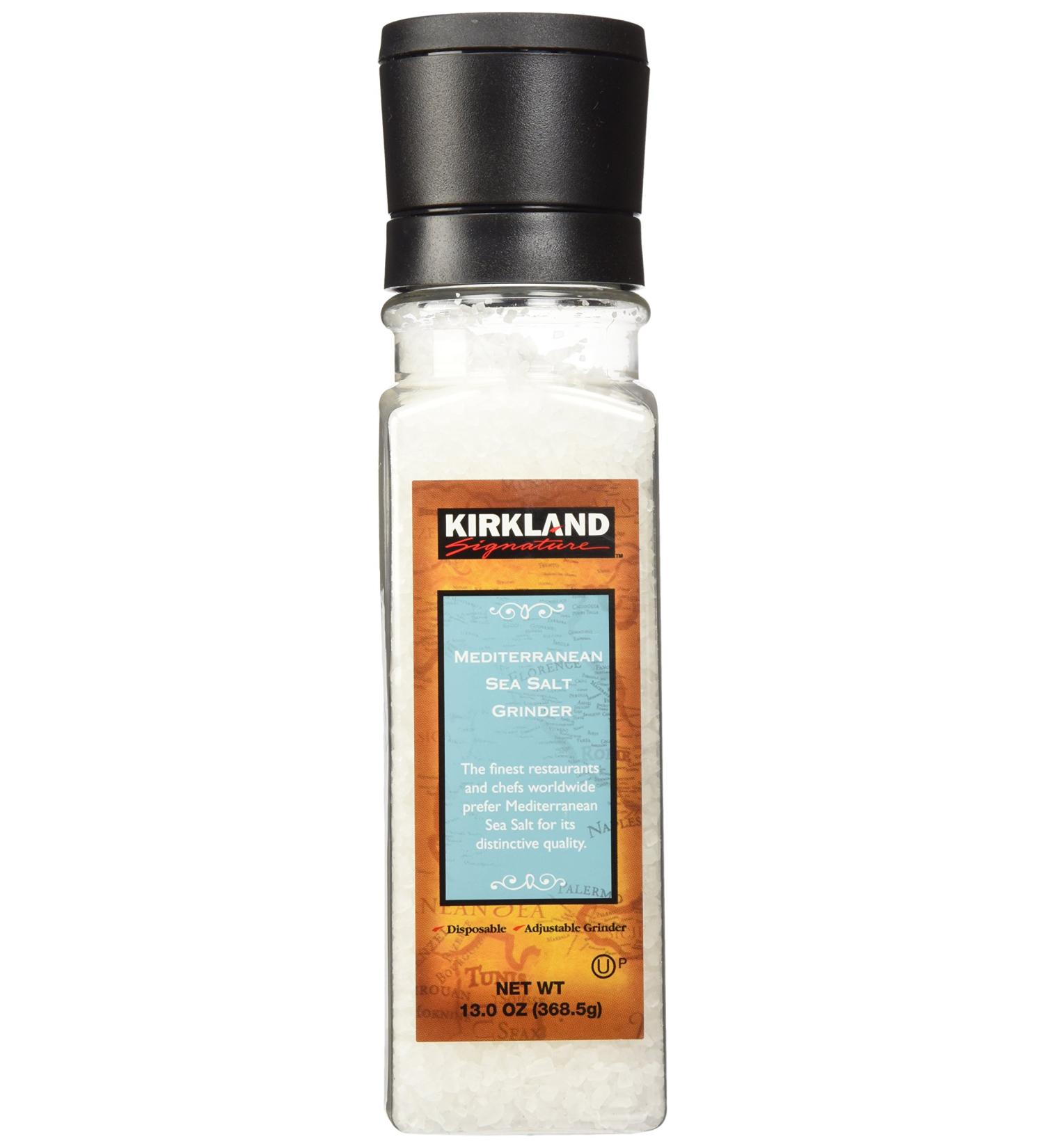 Kirkland Signature Mediterranean Sea Salt Grinder 13 oz (368.5 g) - Buy Online on GoSupps.com
