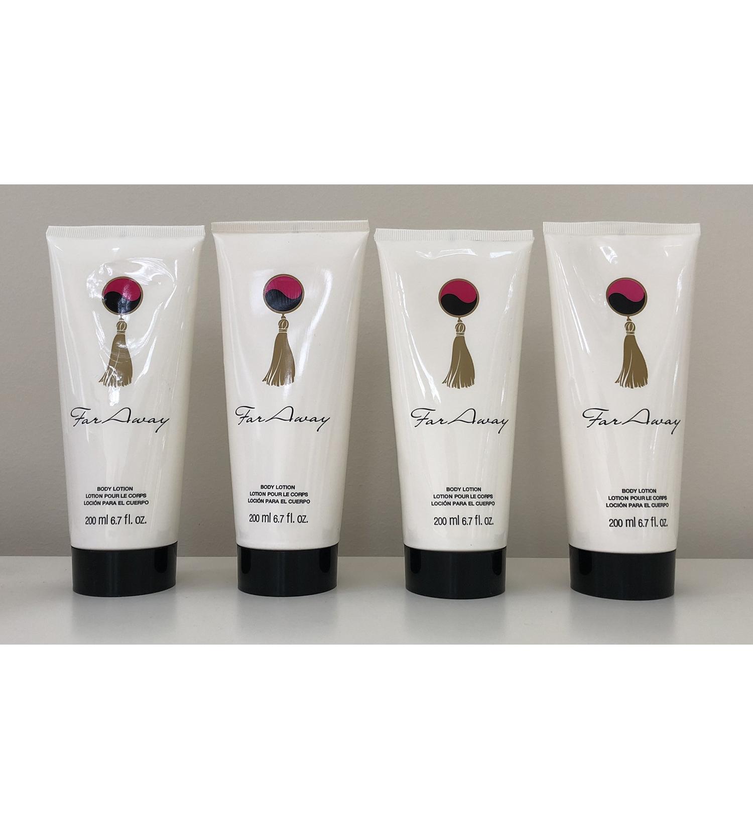 Avon Far Away body lotion 6.7 fl.oz. Lot 4tubs
