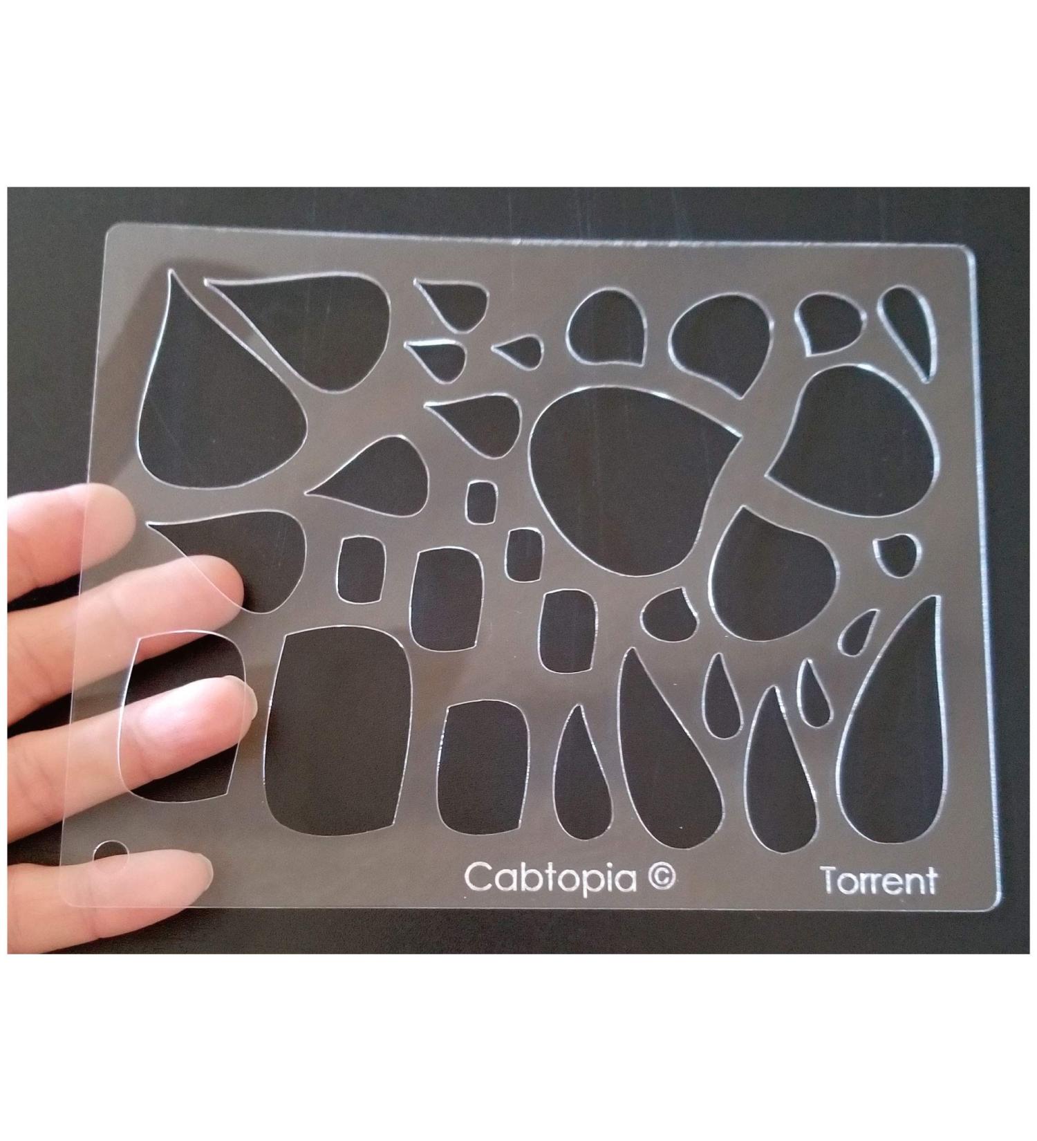 Cabtopia Lapidary Jewelry Design Template Stencil - Create Stunning Jewelry Designs with Ease - Buy Online on GoSupps.com