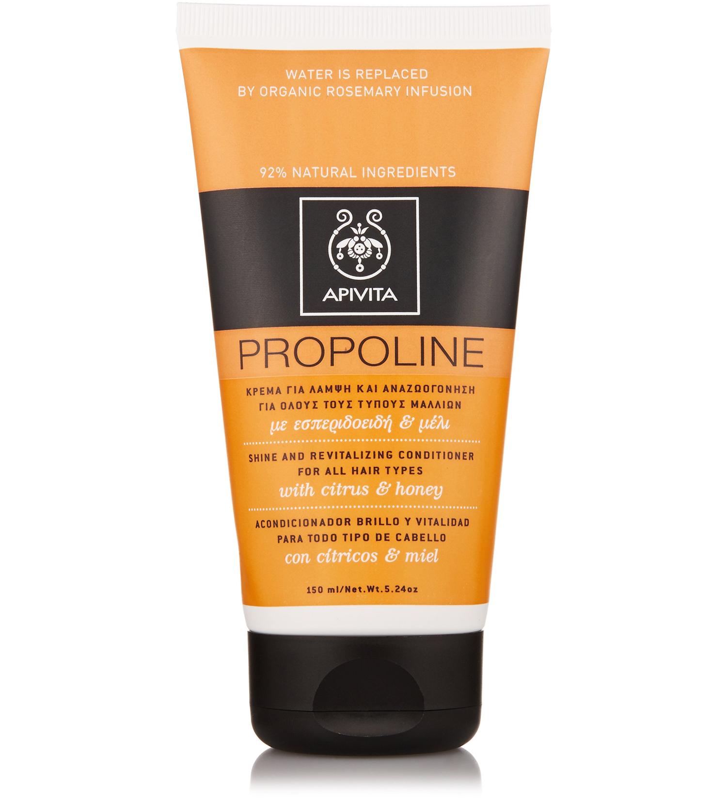 Apivita Shine & Vitality Conditioner - Citrus & Honey for All Hair Types | 150ml - Nourish & Revitalize Your Hair - Buy Online on GoSupps.com