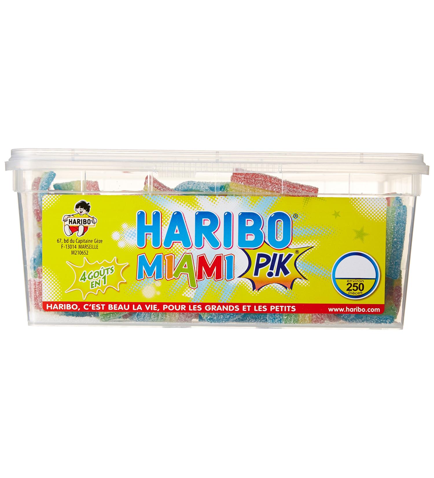 Haribo Miami Pik Jelly Candy x 250 Pieces 1.2 kg Pack of 2 - Buy Online on GoSupps.com