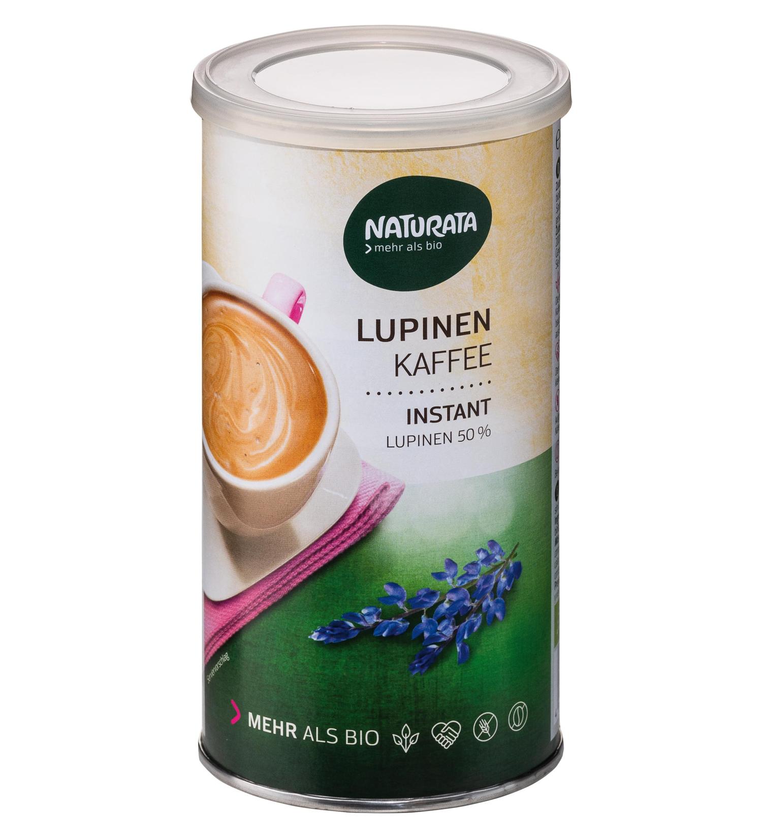 Naturata organic lupin coffee instant can medium roast 100 g