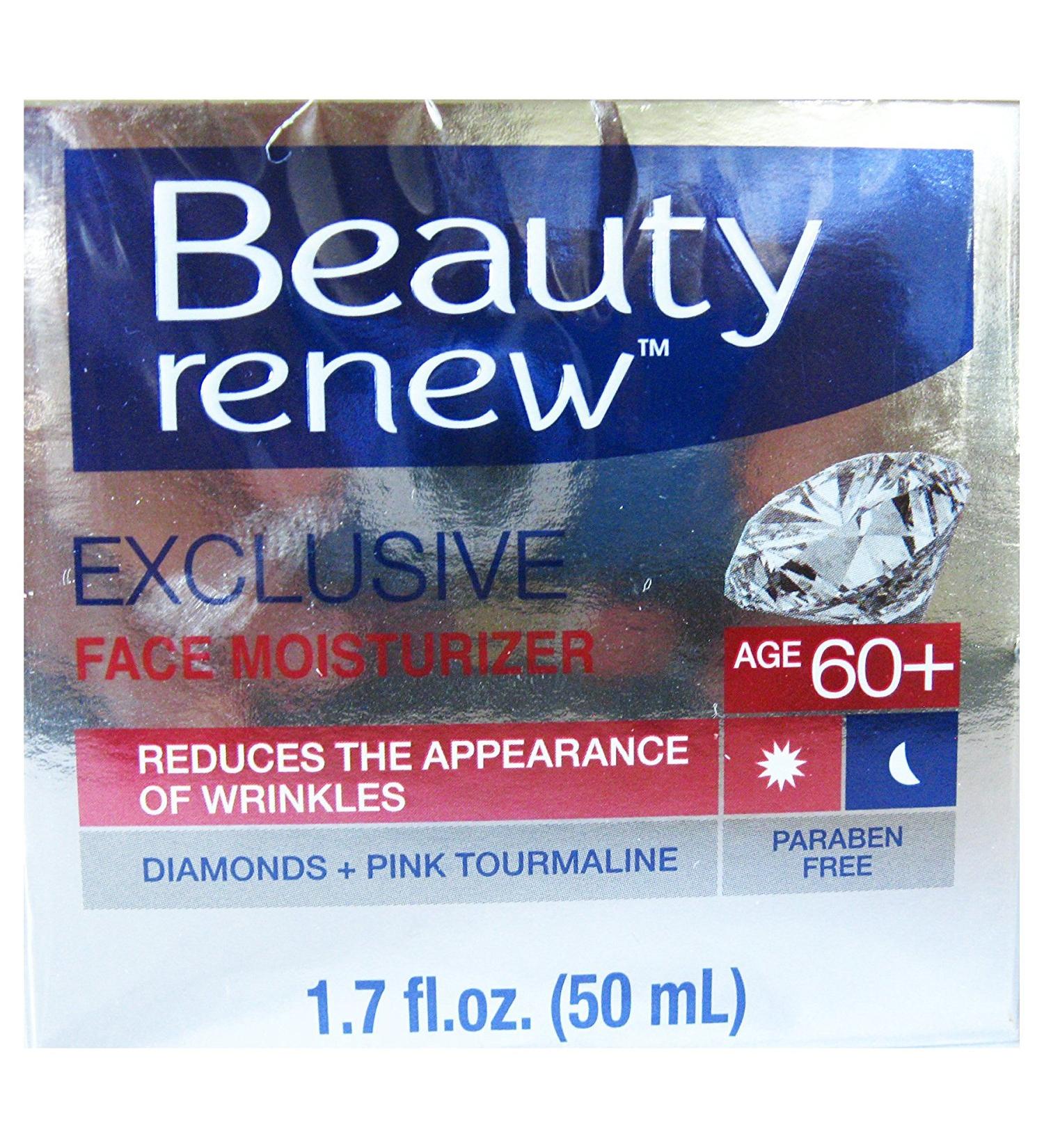 60+ Exclusive Day & Night Face Moisturizer Cream Diamond and Pink Tourmaline