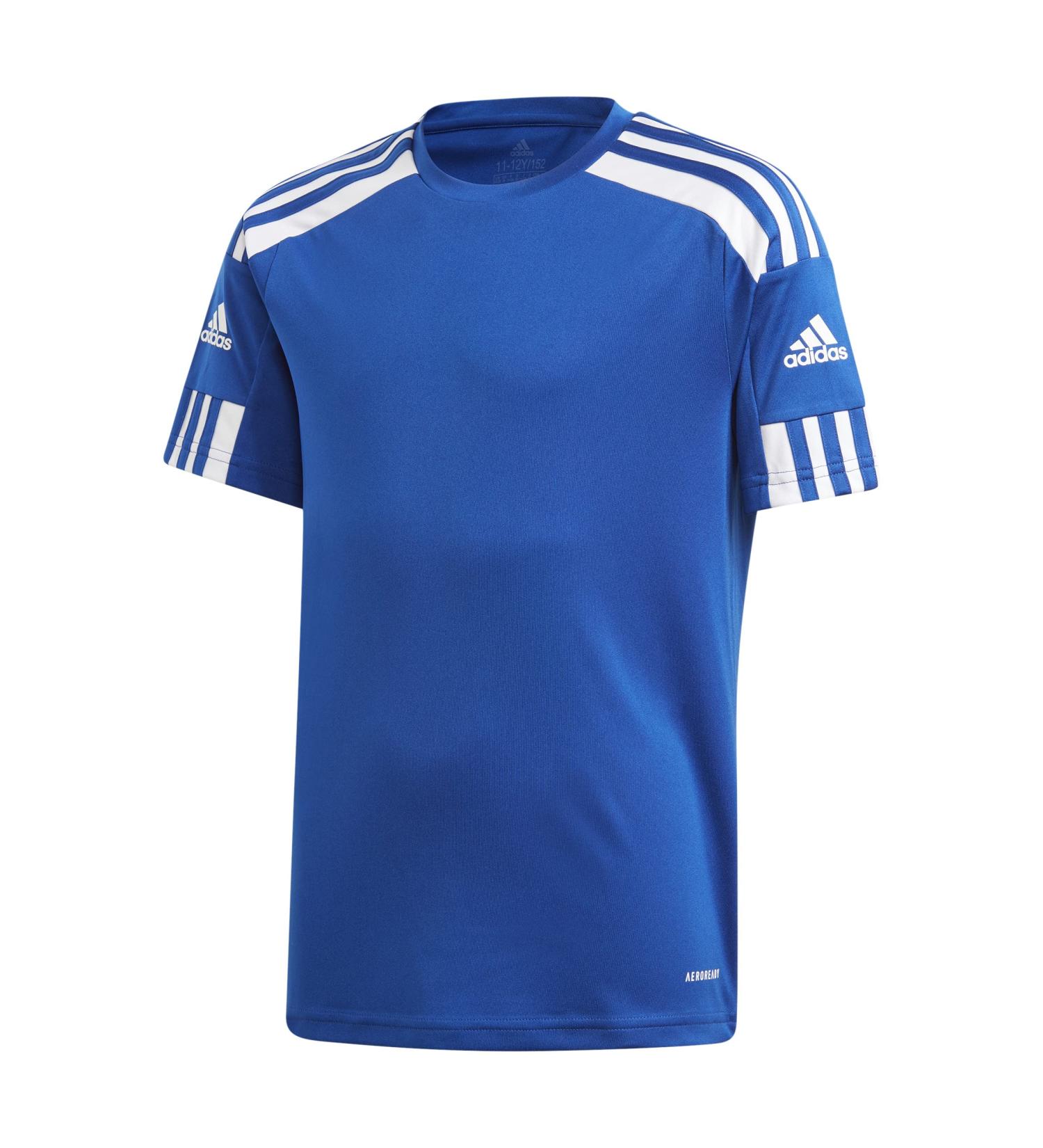 Adidas Boys Squad 21 JSY Y T-Shirt - 128 Royblu/White | International Shipping Available - Buy Online on GoSupps.com