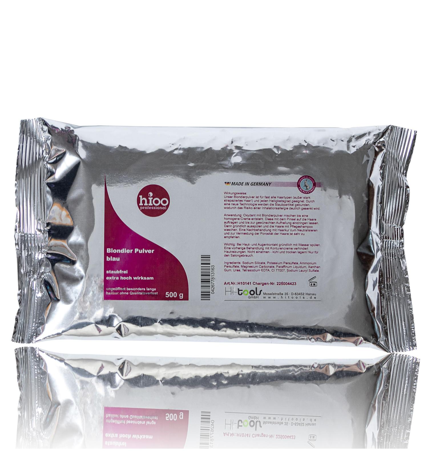 hioo Dust-free bleaching powder blue (500 g bag)
