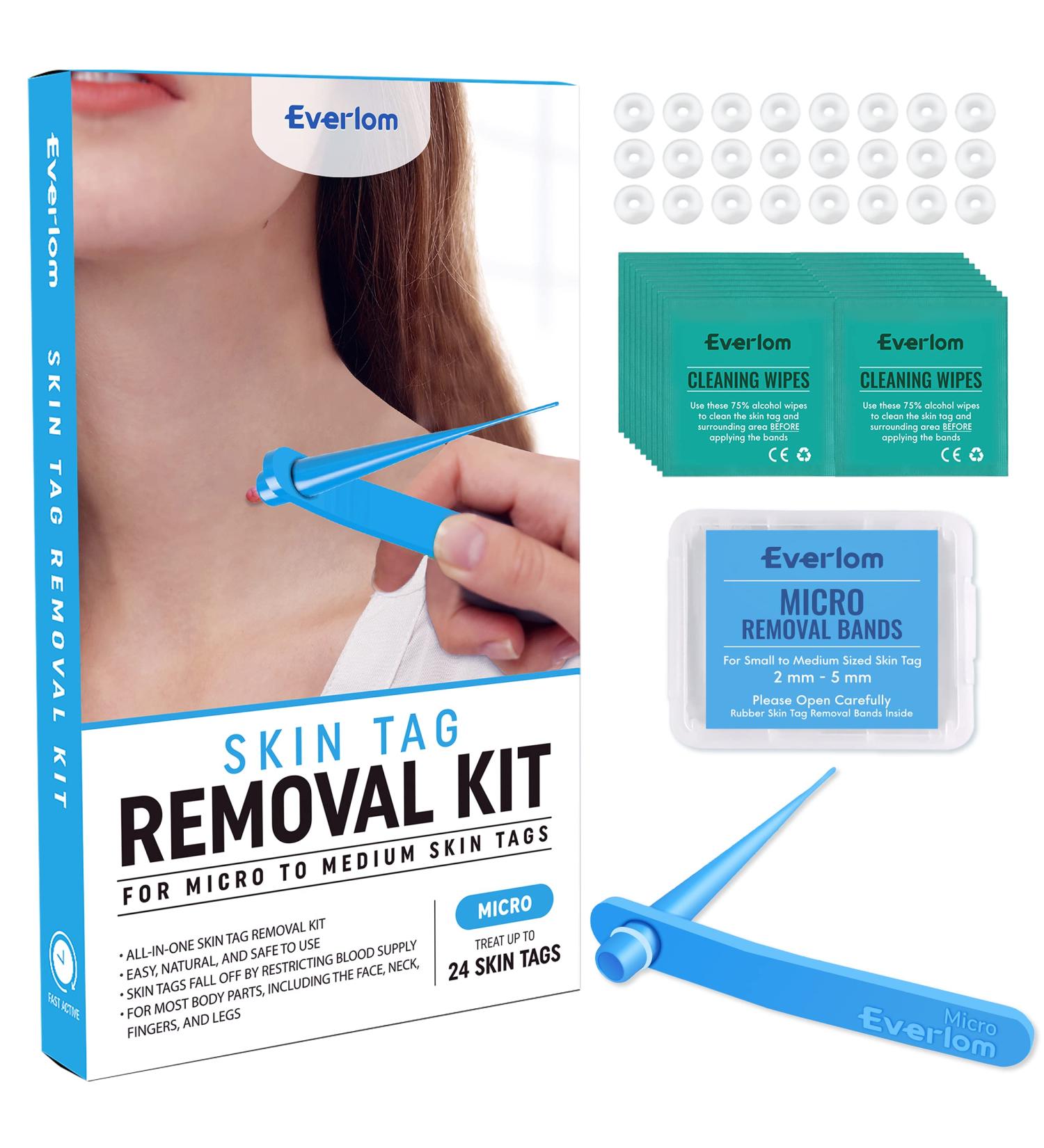 Micro Skin Tag Tool Premier Quality Skin Tag Tool Kit Fast and Easy Skin Tag Tool Kit Painless Skin Tag Kit for Small (2mm) to Medium (5mm) Skin Tags - Safe for Most Parts - Buy Online on GoSupps.com