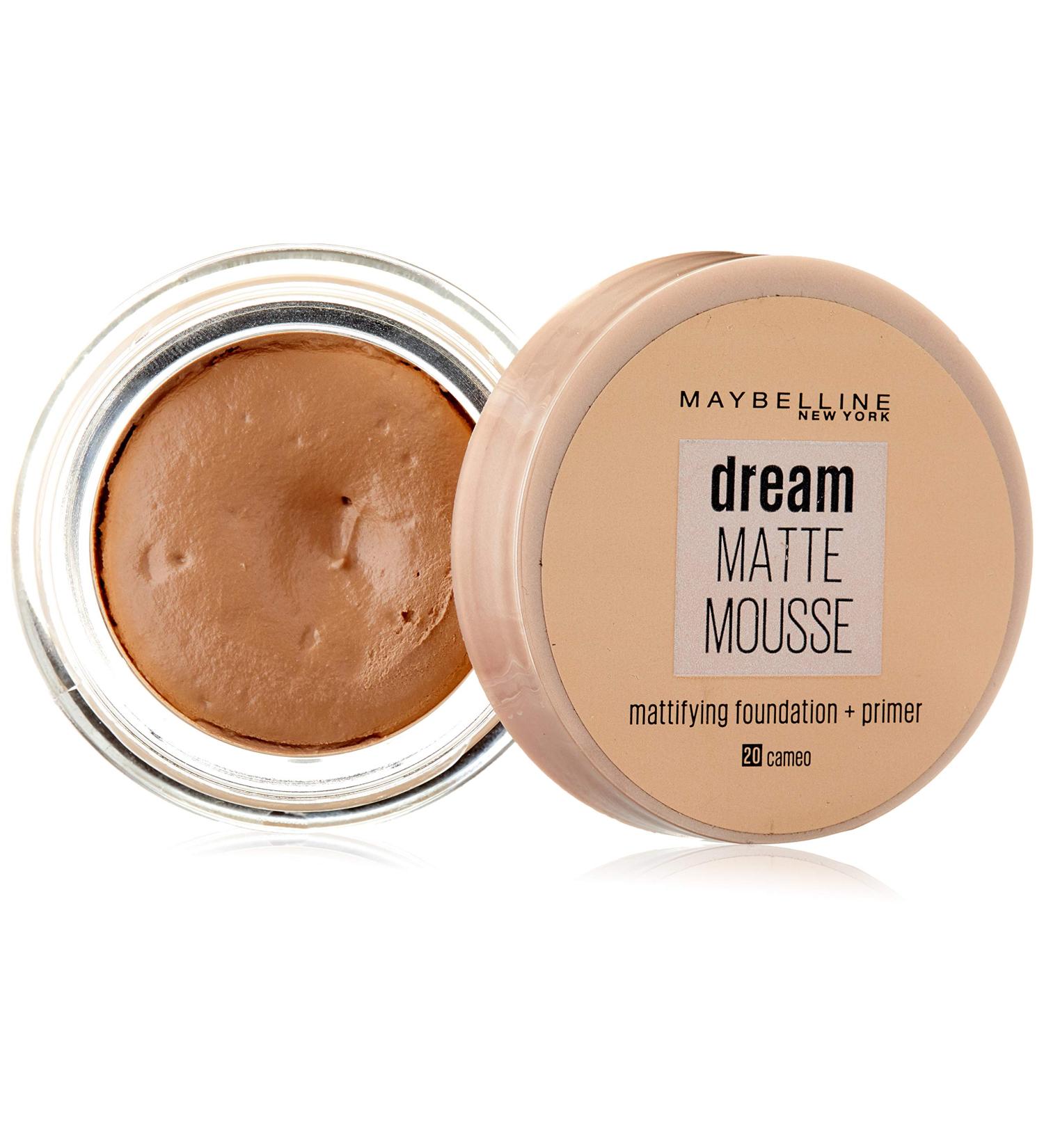 Maybelline Dream Matte Mousse 020 Cameo 18ml - Pack of 1 | Lightweight and Smooth Finish - Buy Online on GoSupps.com