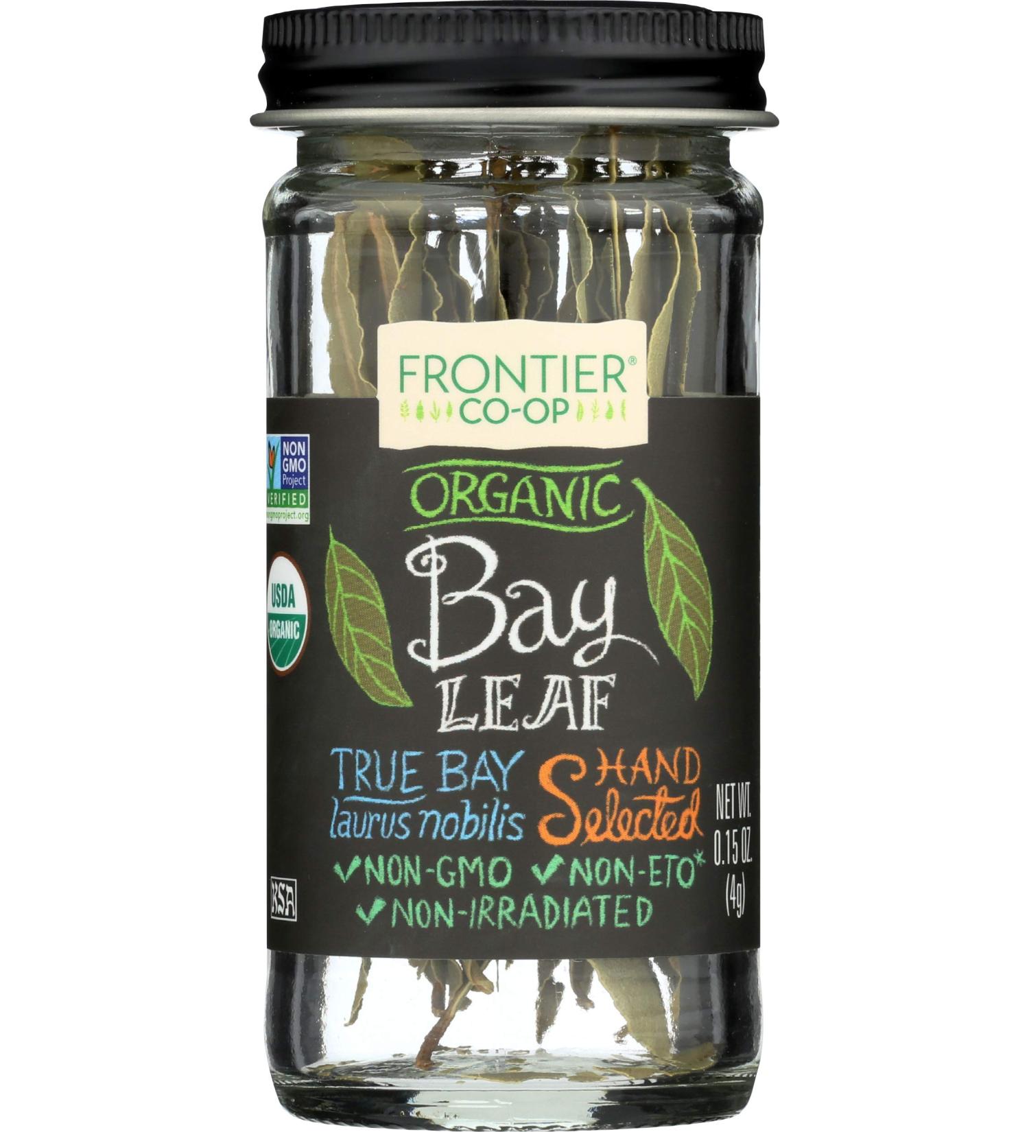 Buy Frontier Herb Organic Whole Bay Leaf - 0.15 oz | Premium Culinary Spice - Buy Online on GoSupps.com
