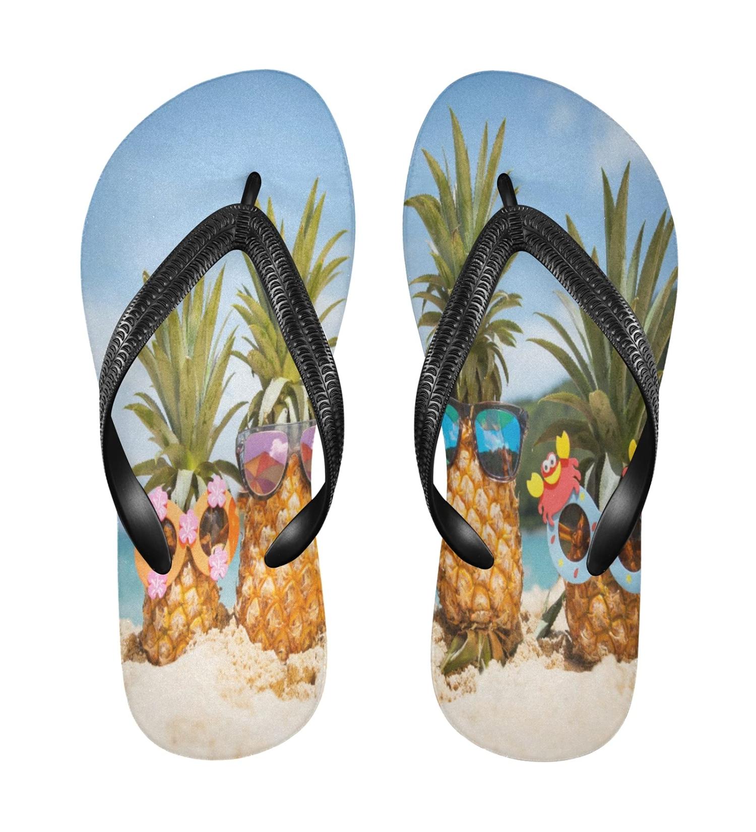Buy Mnsruu Turquoise Sea Sand Flip Flops - XXL for Women & Men | Home Hotel Spa Travel - Buy Online on GoSupps.com