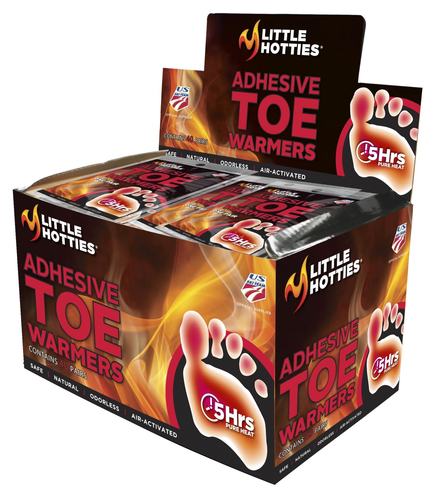 Little Hotties 5-Hour Adhesive Toe Warmer 40 Pair