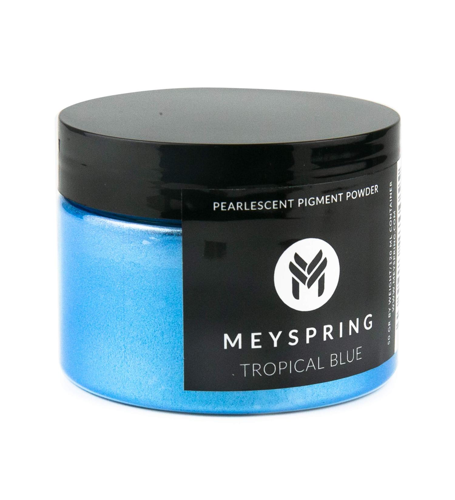 MEYSPRING Tropical Blue Epoxy Resin Color Pigment - 50 Grams - Great for Resin Art  Epoxy Resin  and UV Resin - Mica Powder for Epoxy Resin - Buy Online on GoSupps.com