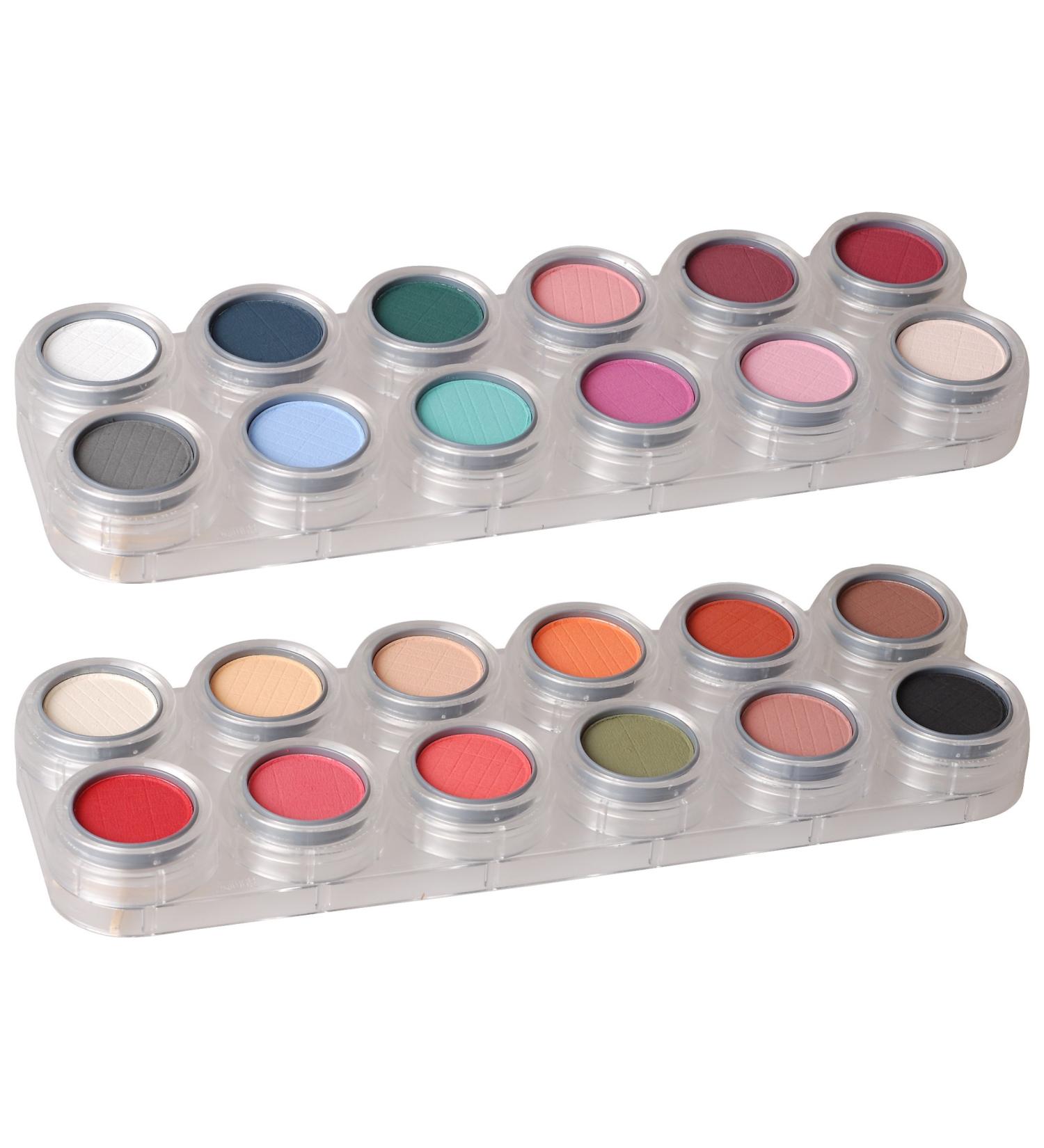 Rouge/Eyeshadow Palette FK with 24 colors