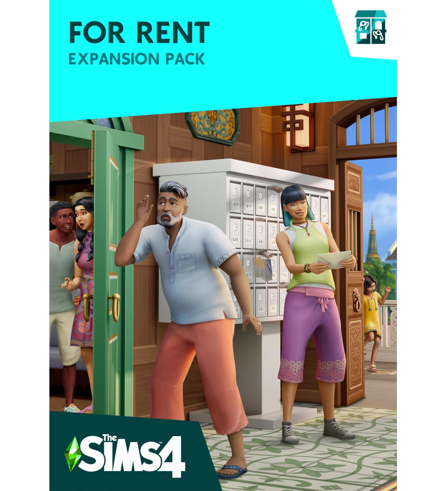 The Sims 4 For Rent (EP15) PCWin | Code In A box | VideoGame | English PCWIN Code in a box For Rent (EP15) - Buy Online on GoSupps.com