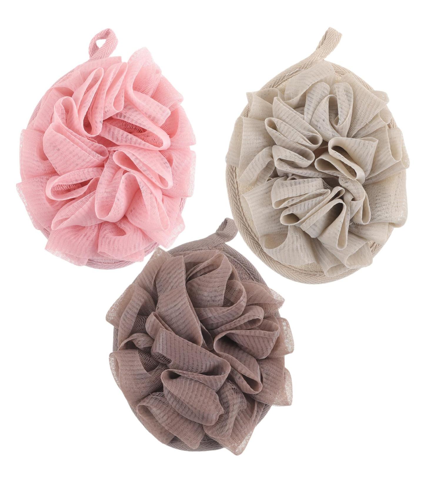 Healvian 3pcs Cartoon Body Scrub Gloves & Exfoliating Shower Ball - Convenient Travel Towel Set for Deep Cleaning & Exfoliation - Buy Online on GoSupps.com