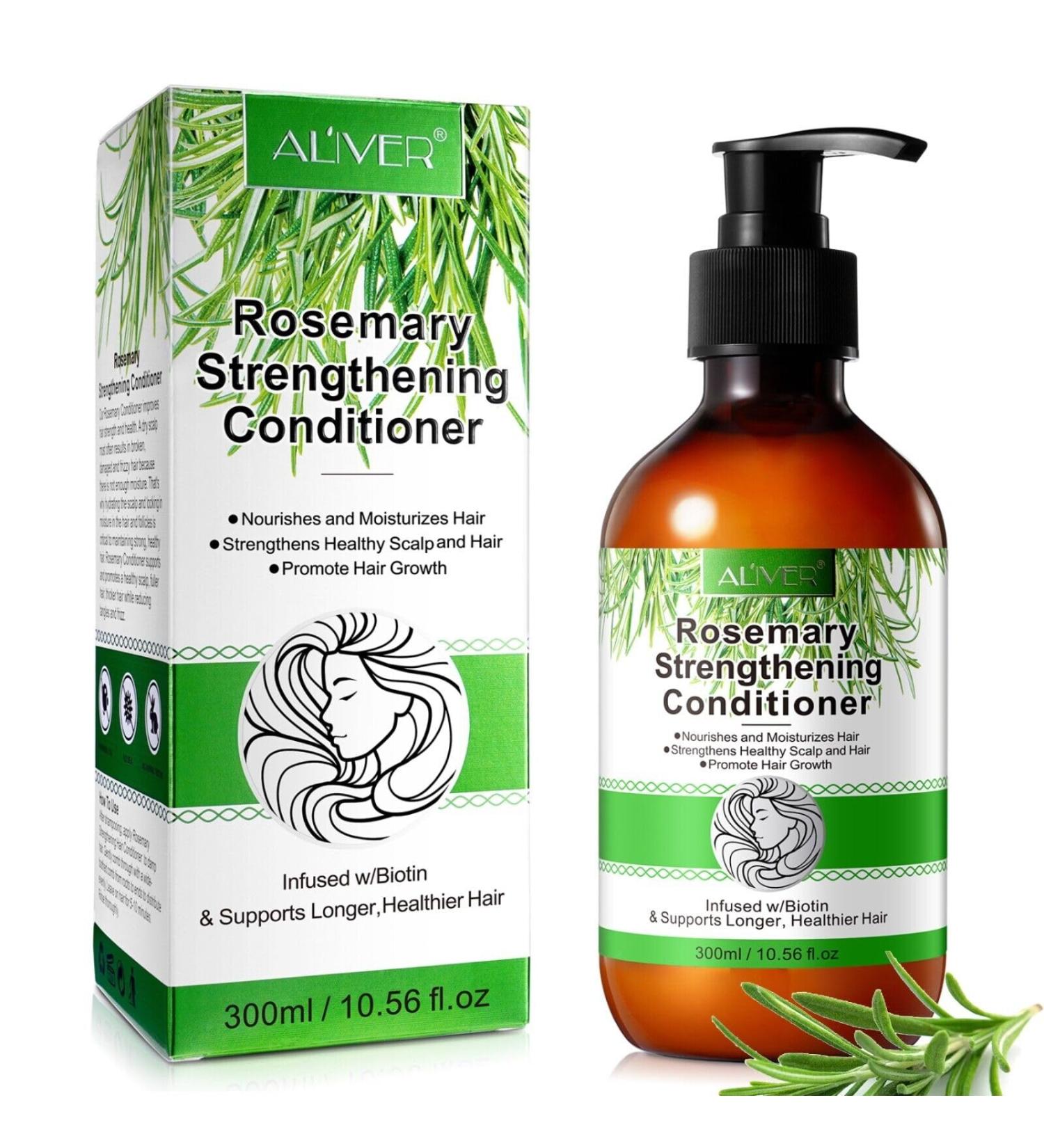 P-Beauty Rosemary Conditioner - 1x300ml for damaged and dry hair | Conditioner for hair growth and scalp care | Rosemary Mint | Hair care - Buy Online on GoSupps.com