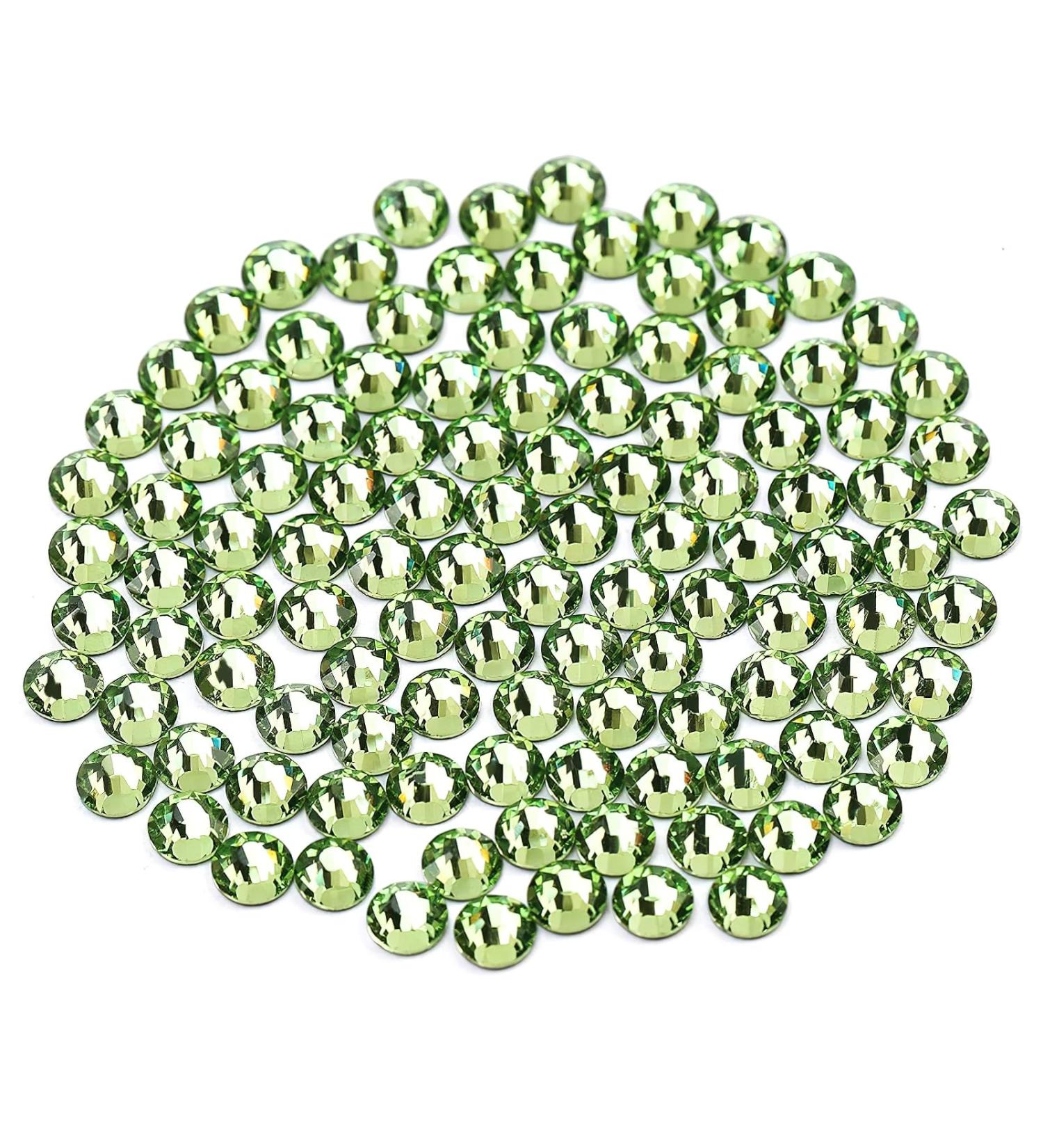 2160PCS Lt. Green Rhinestones for Nails - High-Quality Nail Crystals SS20 (4.6-4.8mm) | International Shipping - Buy Online on GoSupps.com