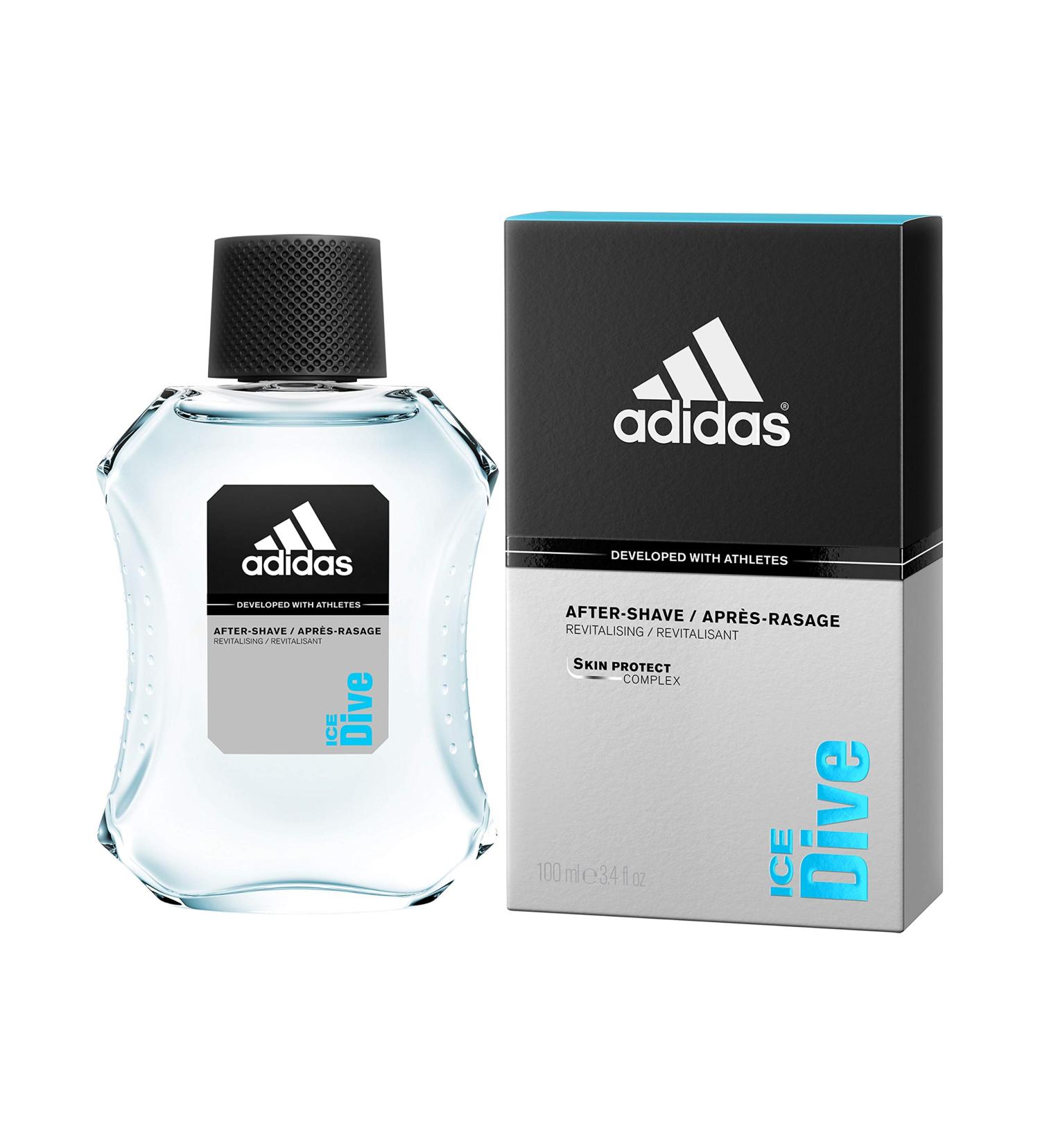 Adidas Ice Dive After Shave for Men 3.4 oz - Refreshing Post-Shave Care - Buy Online on GoSupps.com