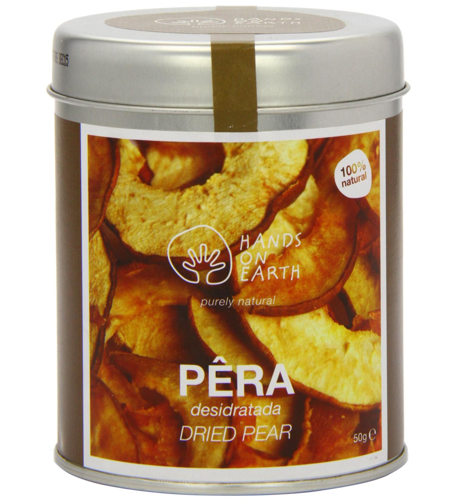 Hands on Earth Dried Pear Tin 50 g - Buy Online on GoSupps.com