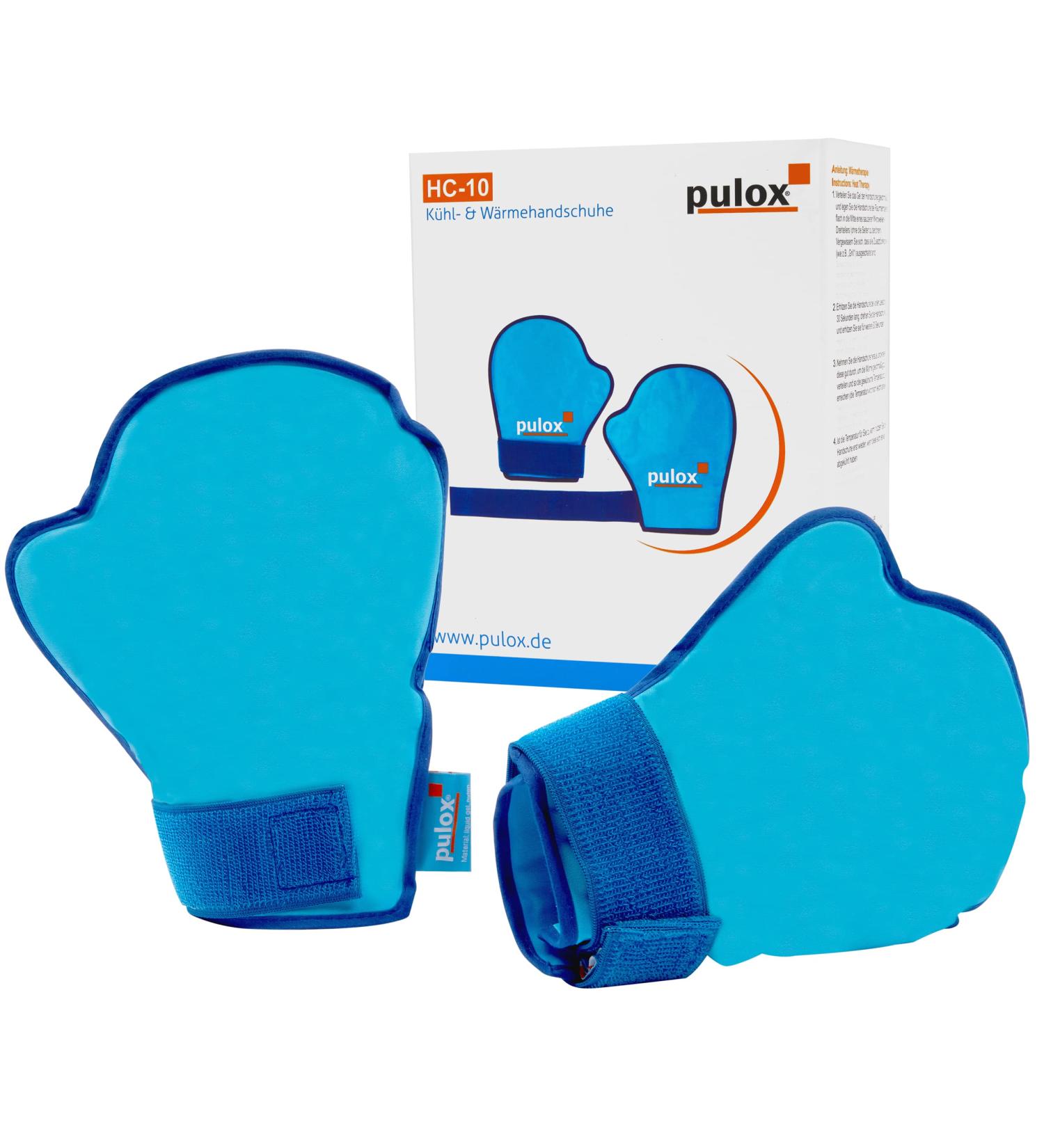 Pulox Cooling & Warming Gloves HC-10 | Gel Compression Gloves for Pain Relief & Chemotherapy - International Shipping - Buy Online on GoSupps.com