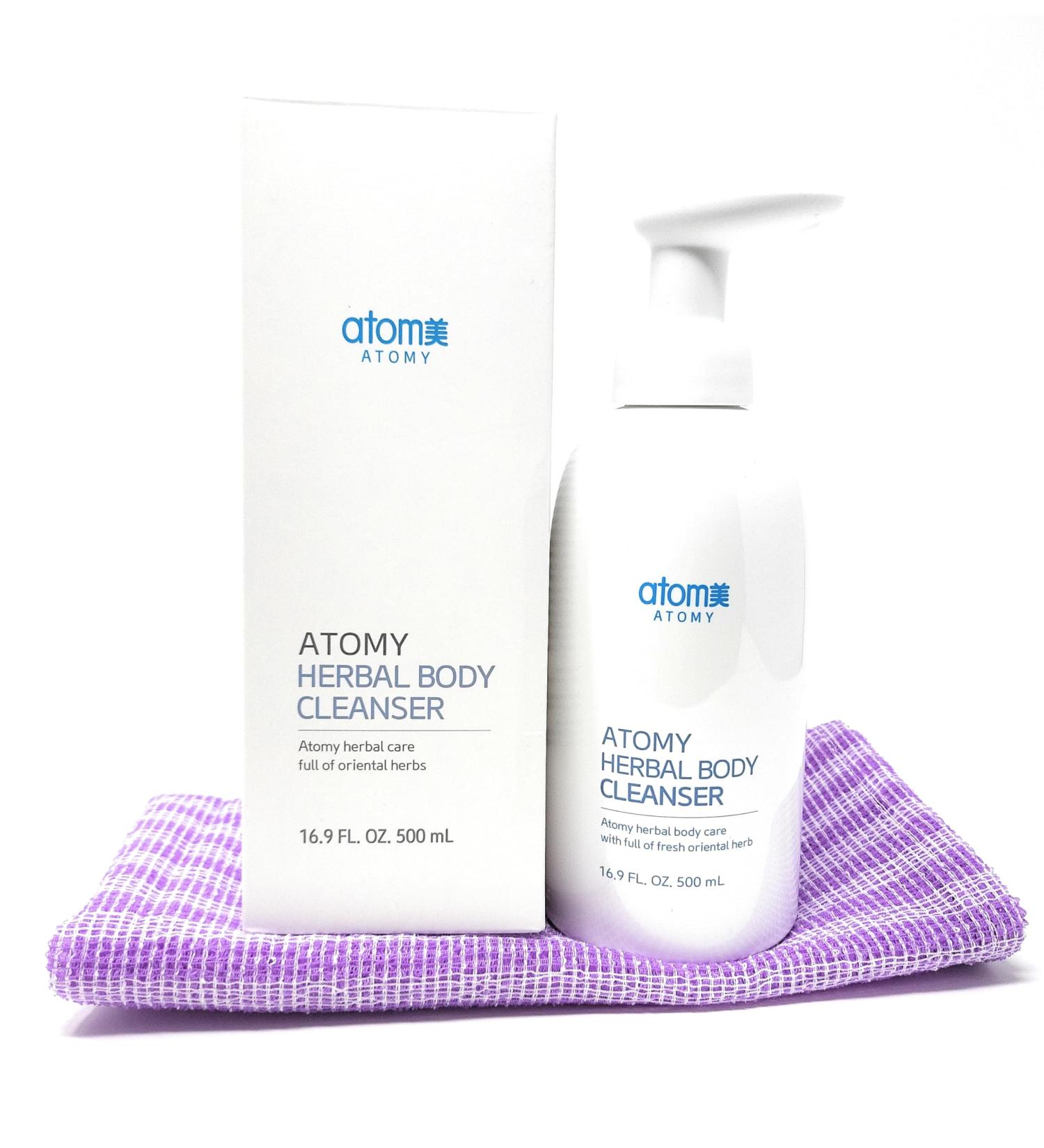 Korean Exfoliating Shower Towel & Botanical Body Cleanser Set | Gentle Exfoliation Natural Plant-Based Formula | Soothing Spa Experience for All Skin Types - Buy Online on GoSupps.com